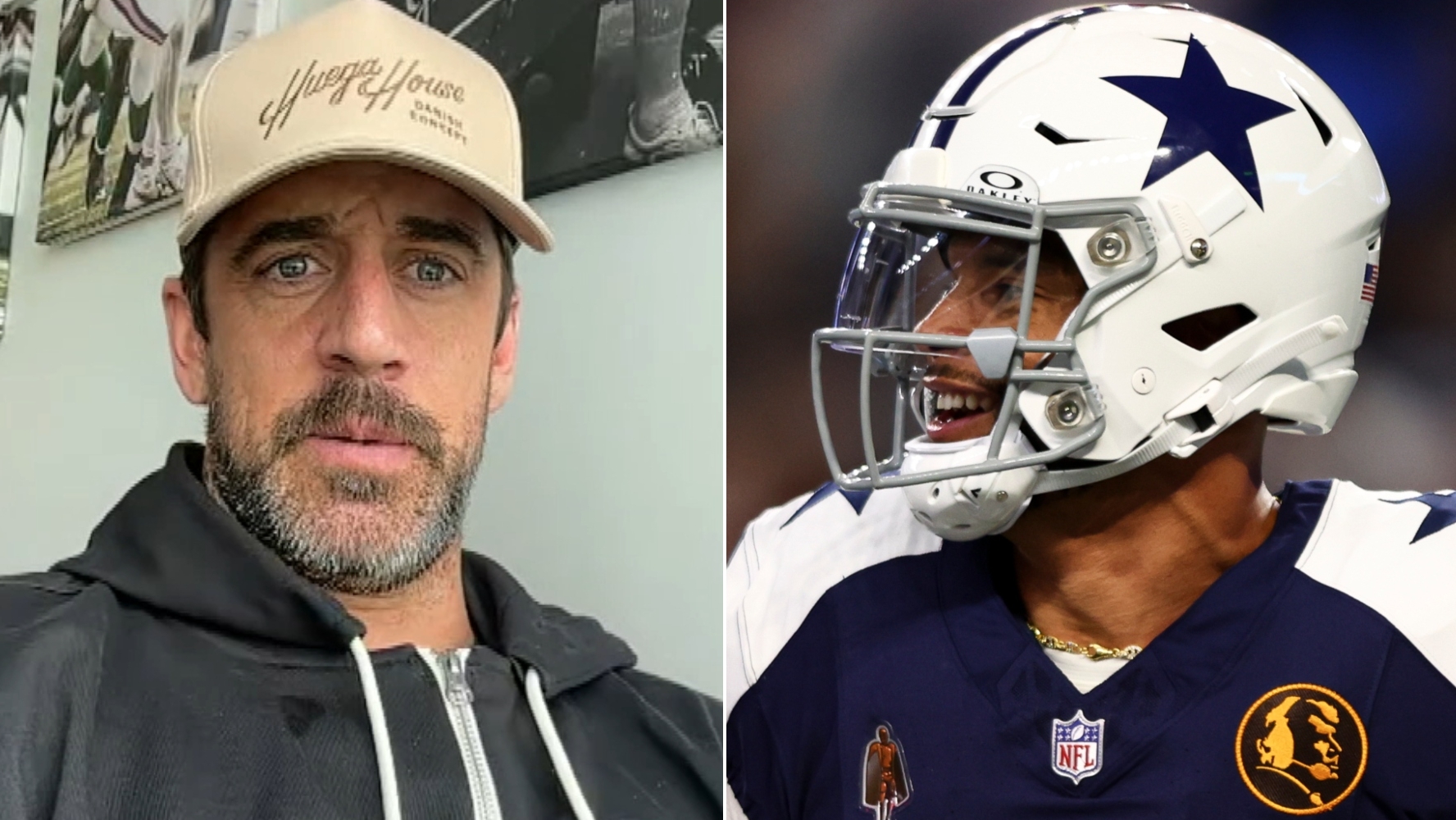 Rodgers tells McAfee that Dak is one of his favorite QBs to watch