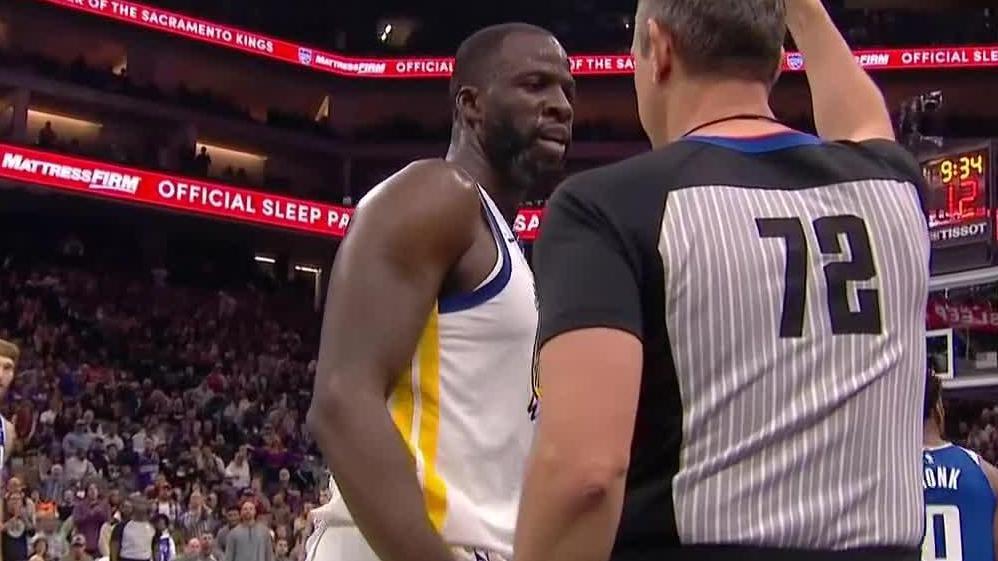 Draymond T'd up after getting animated with refs