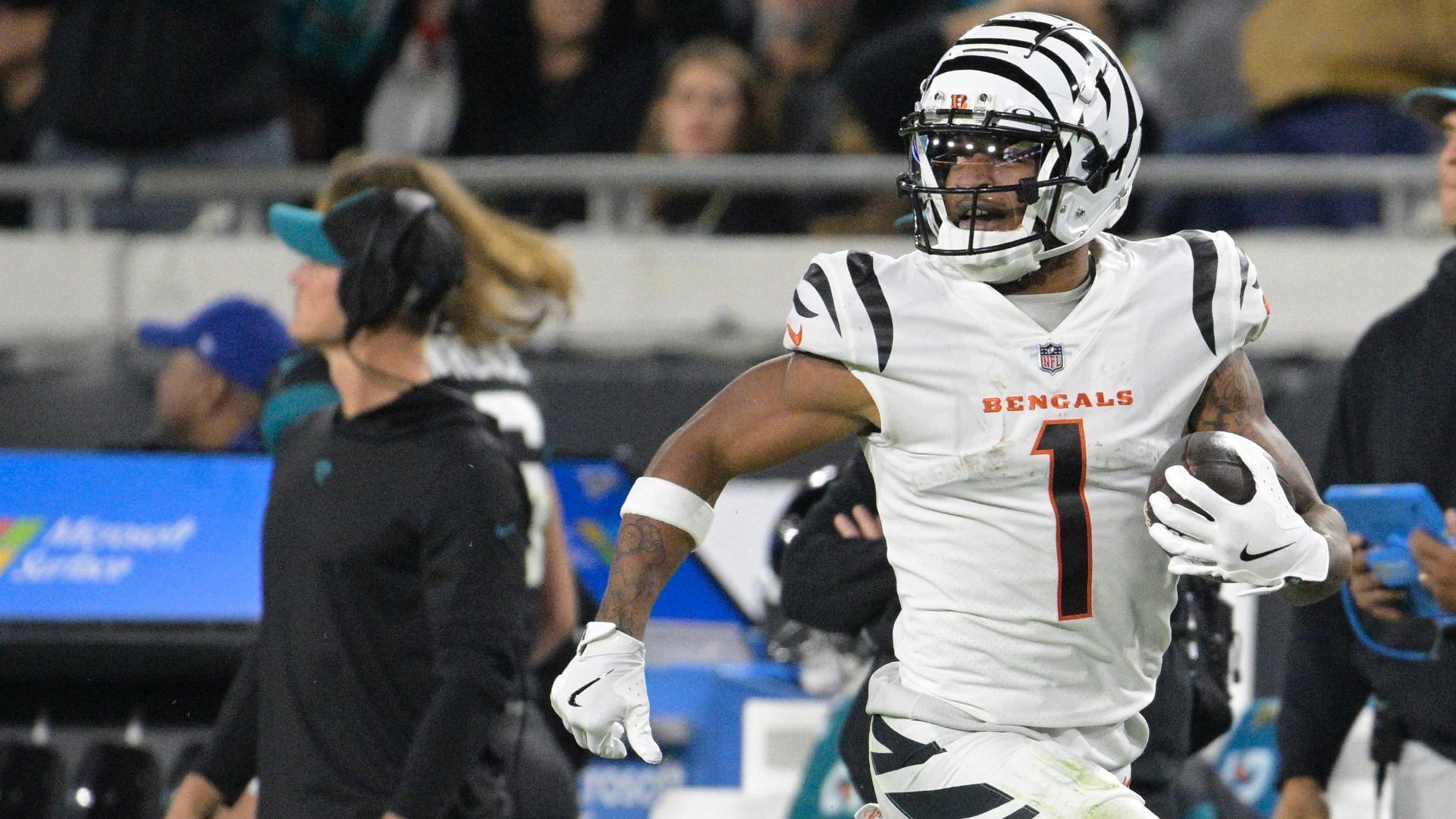 Ja'Marr Chase burns his defender for a 76yard TD Stream the Video