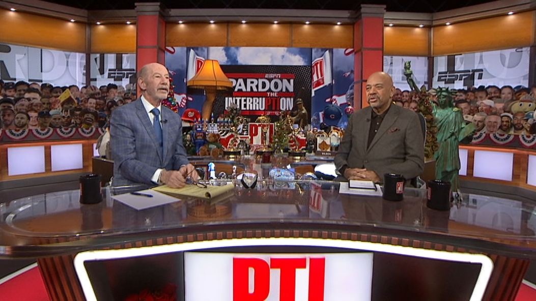 Kornheiser and Wilbon share PTI studio for first time in over 3 years
