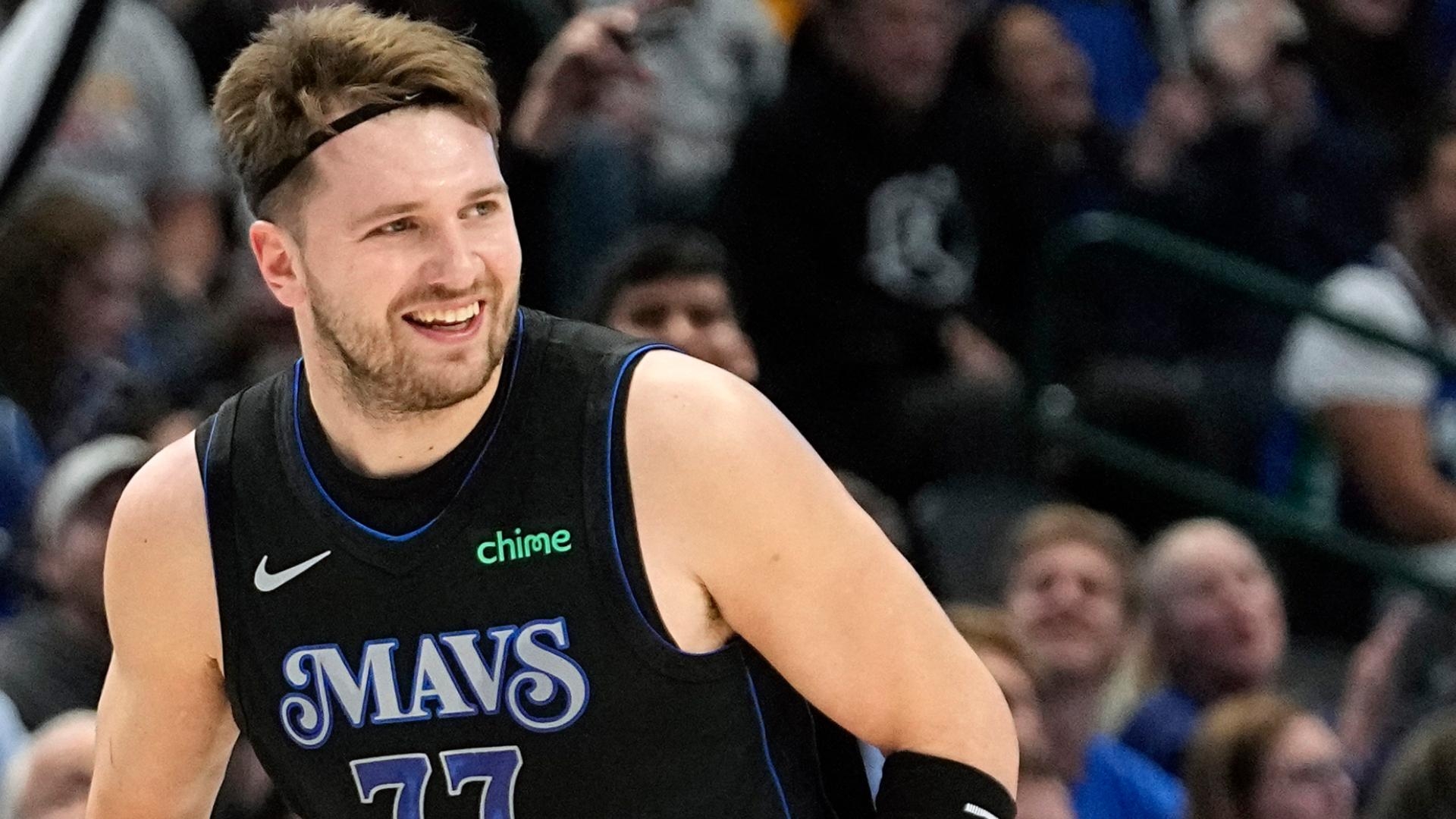 Luka notches 29-point triple-double in the first half