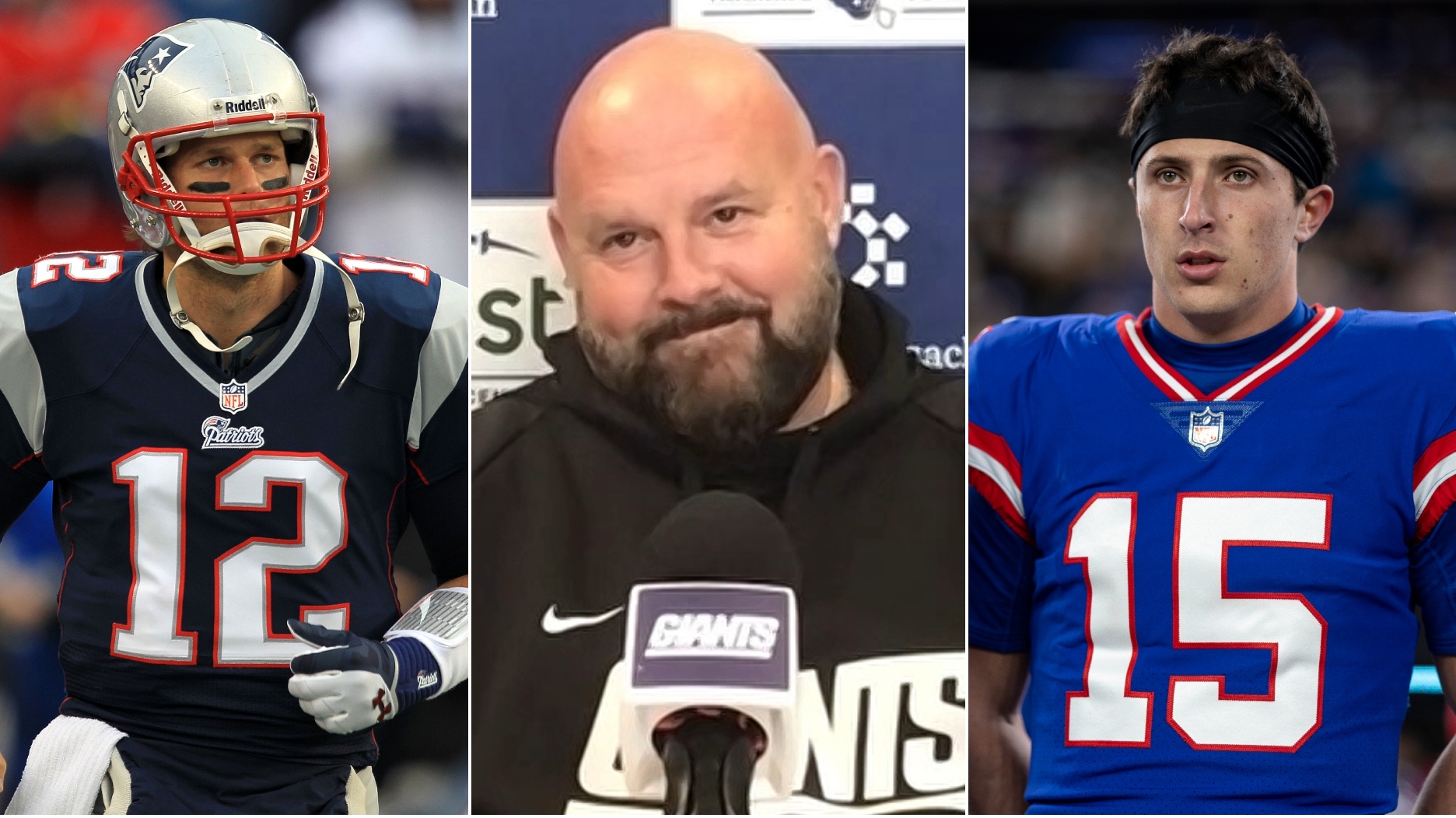 Brian Daboll asked Tommy DeVitoTom Brady comparison question Stream