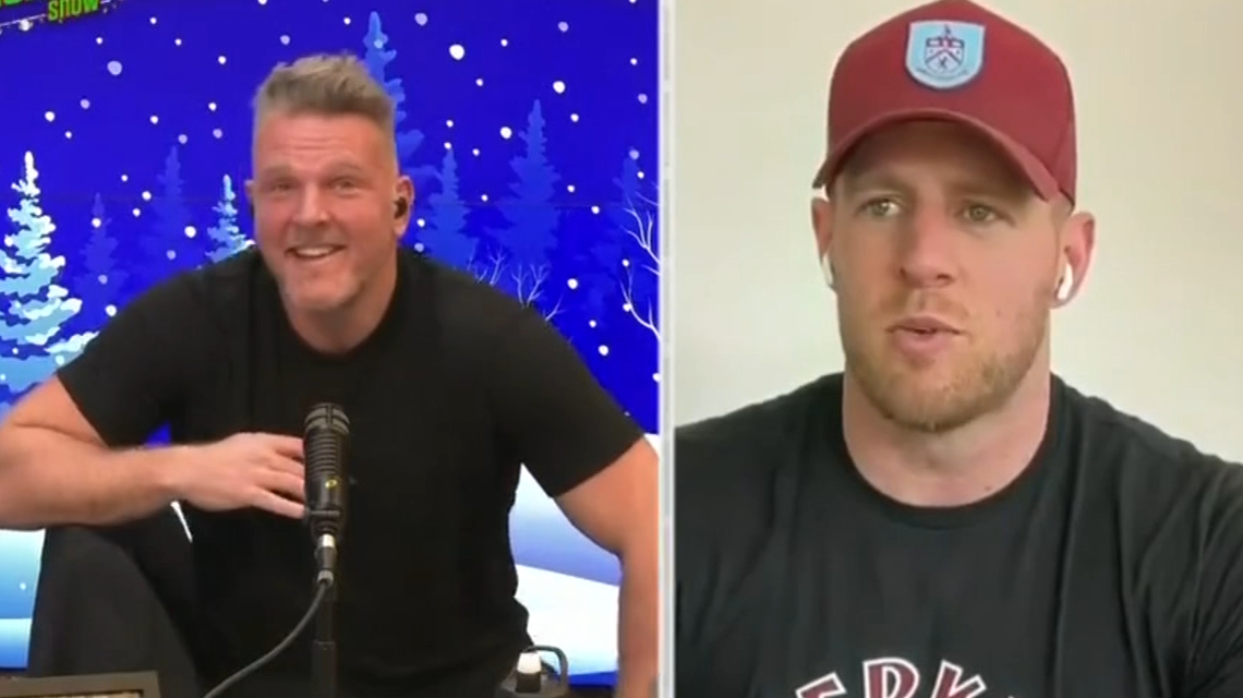 J.J. Watt has Pat McAfee laughing with rant on discourse about his brother