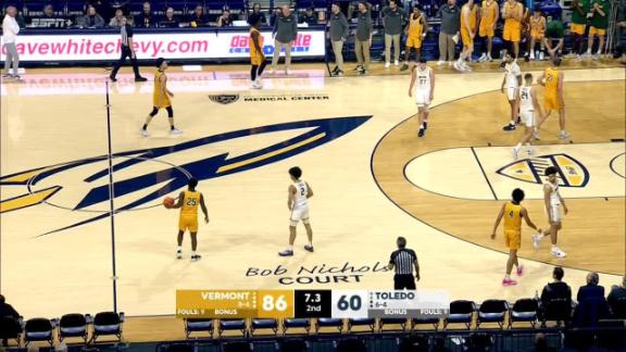 Toledo deals basketball score