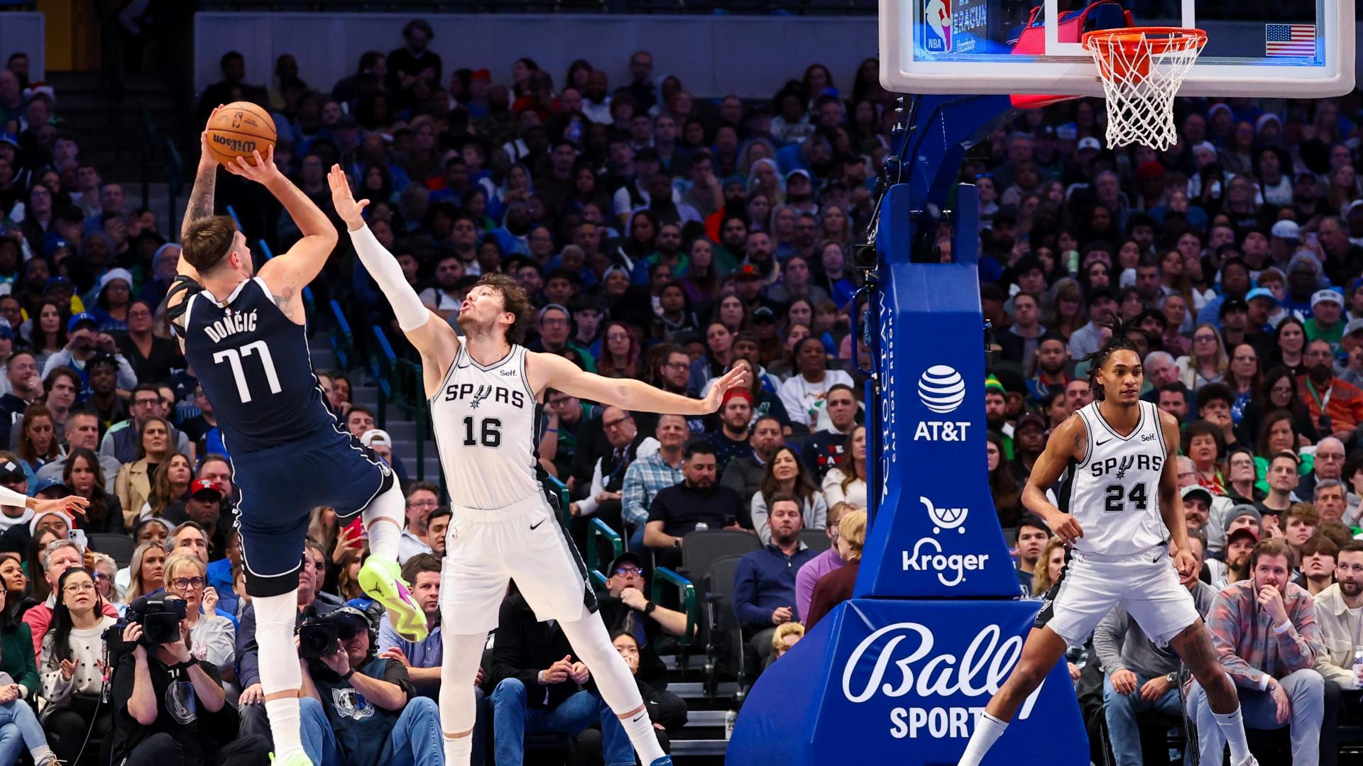 Luka Doncic Drops A 39-point Triple-double In Mavs' Win Over Spurs ...