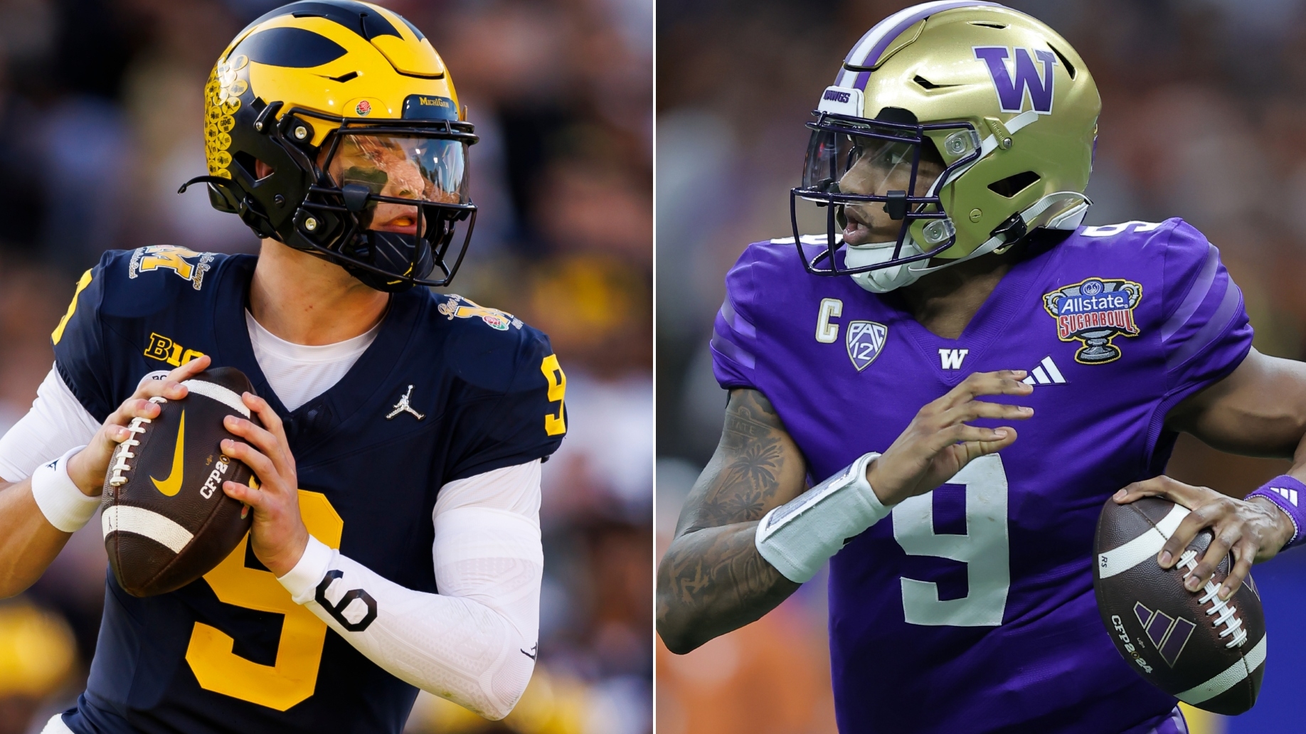 Michigan vs. Washington Who's going to live 'Y'all Life' in CFP title