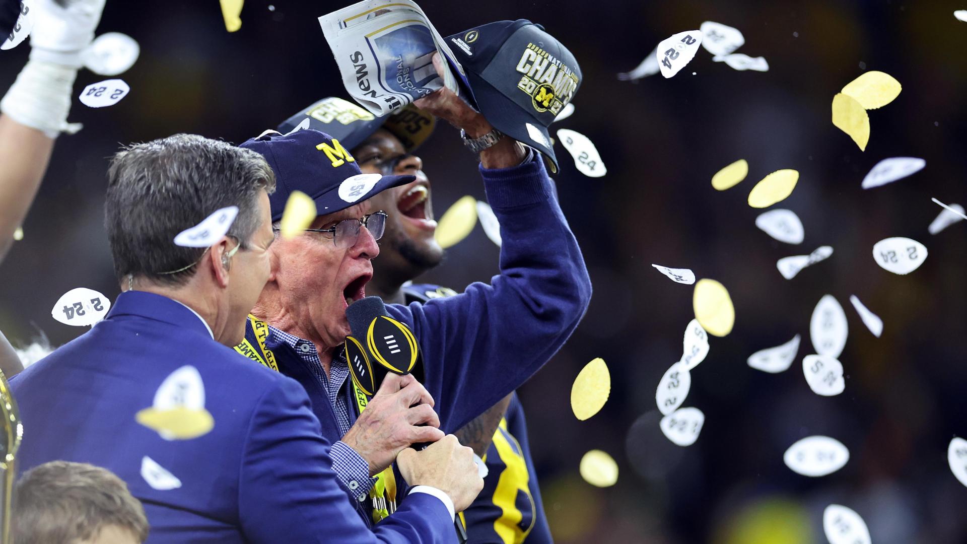 Jack Harbaugh has one simple question after Michigan CFP title