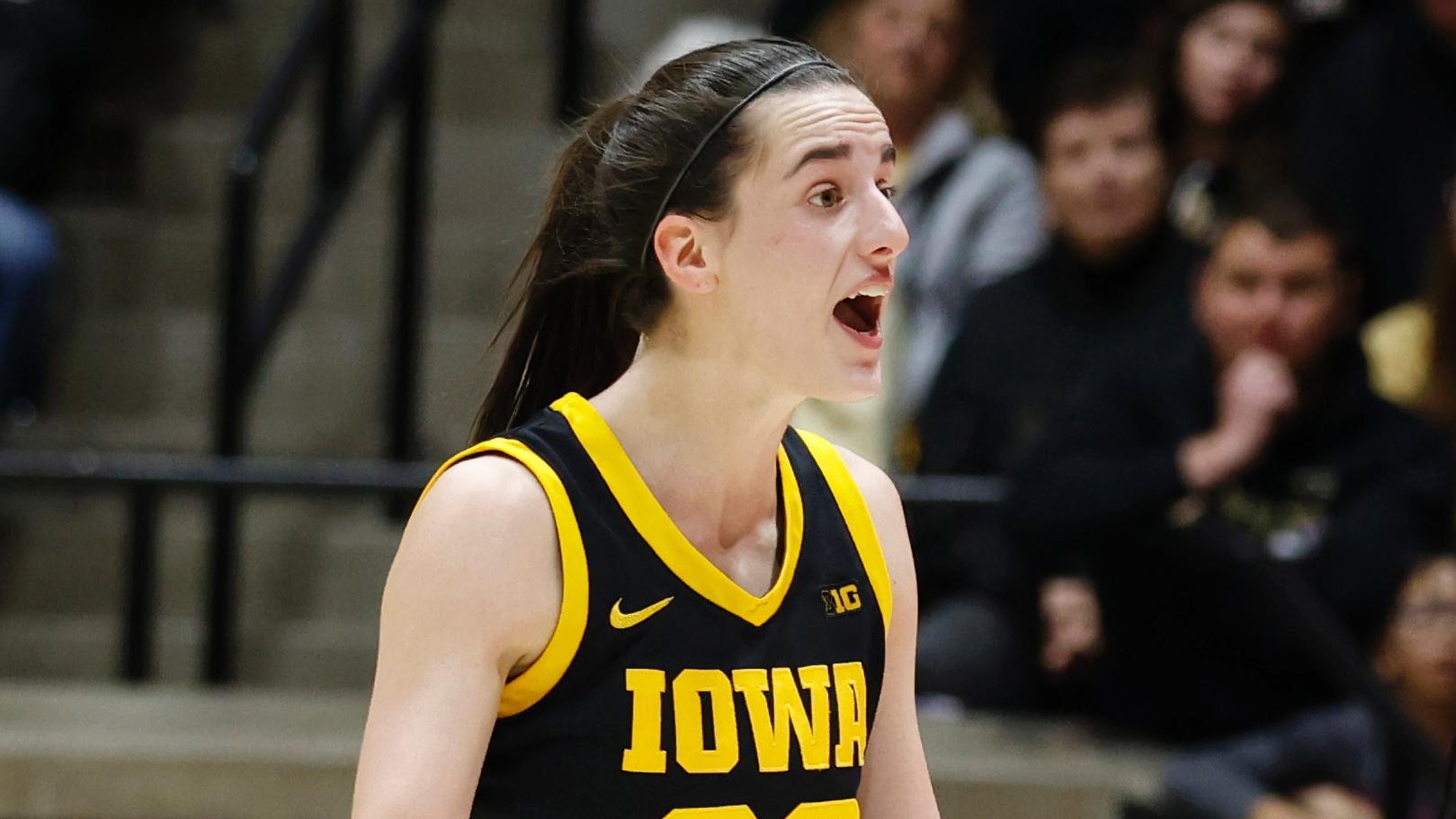 Caitlin Clark hits bonkers shot that doesn't count - Stream the Video ...