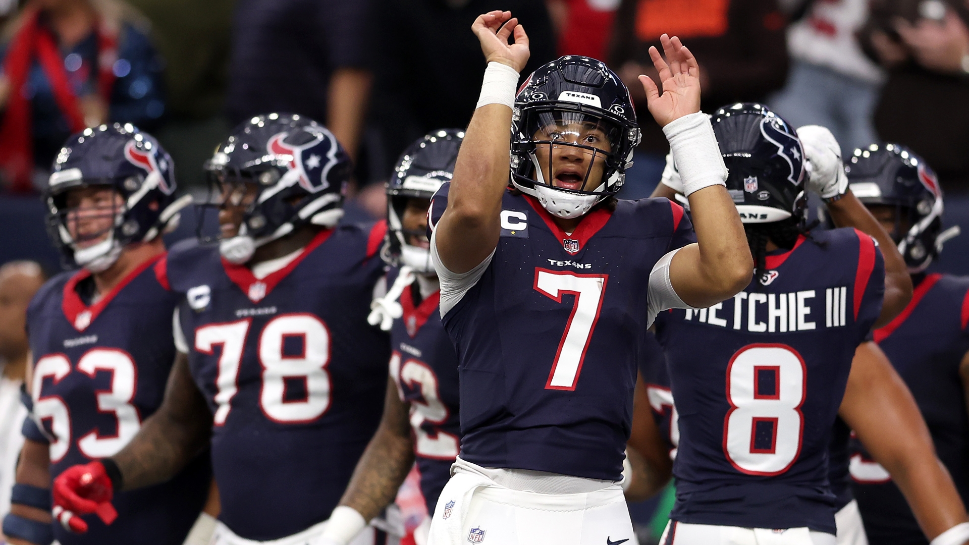 C.J. Stroud Tosses First Career Playoff TD To Nico Collins As Texans ...