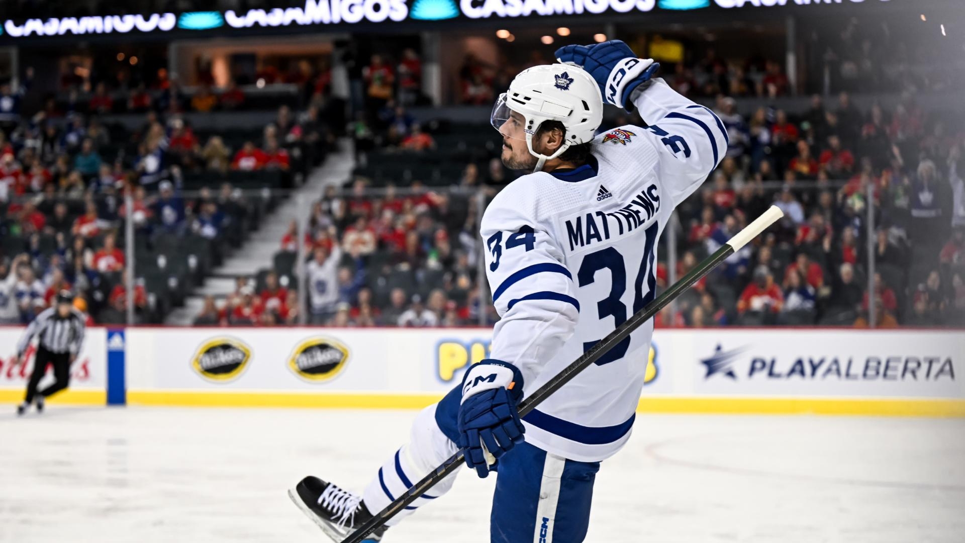 Auston Matthews Bags A Hat Trick In Leafs' Win - Stream The Video ...