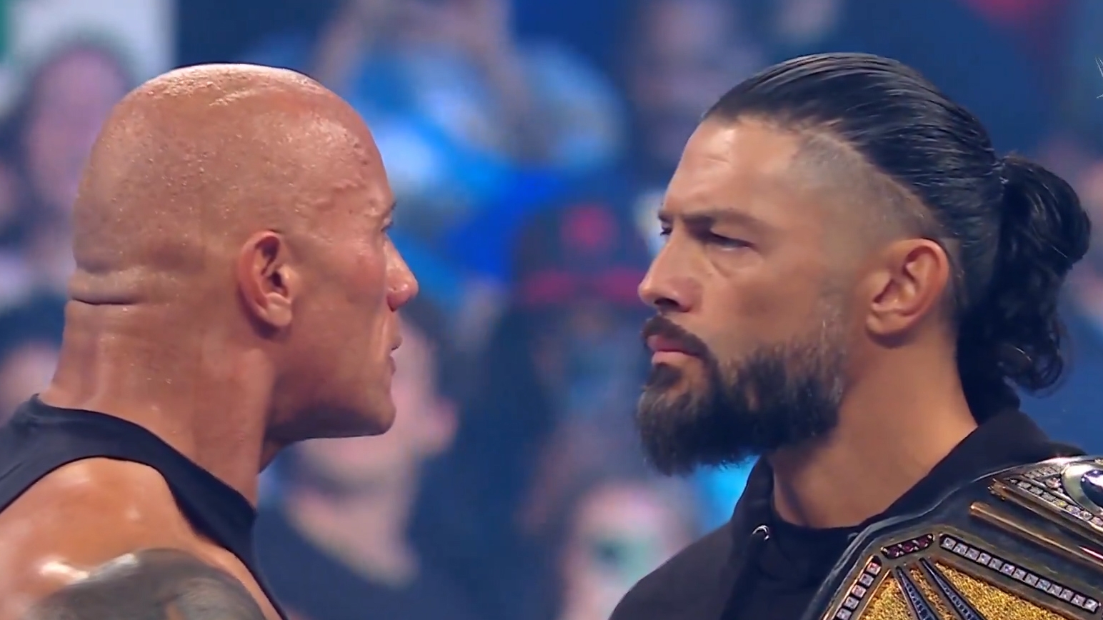 The Rock, Roman Reigns come face to face on SmackDown