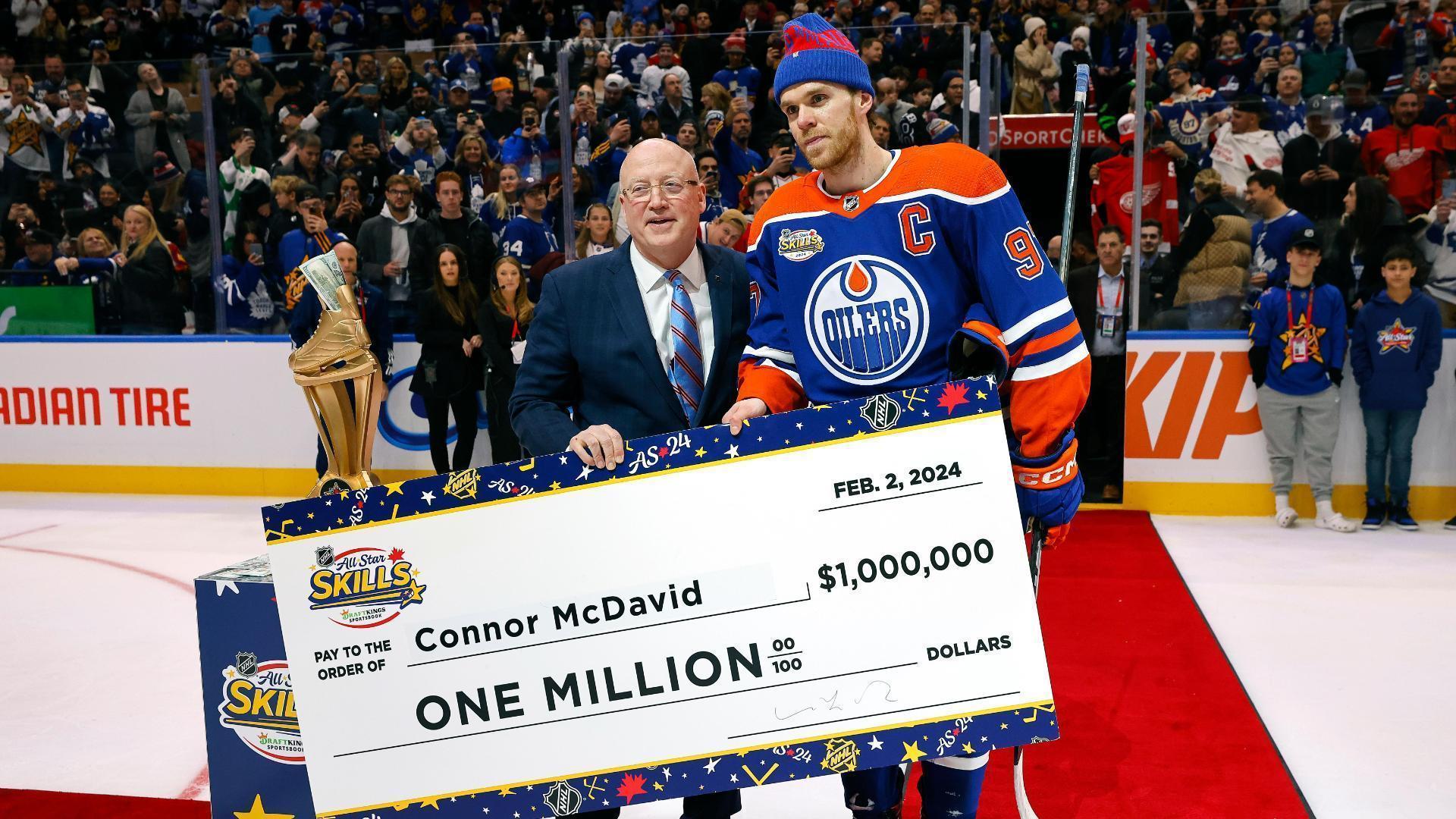 McDavid wins NHL skills competition after Obstacle Course victory