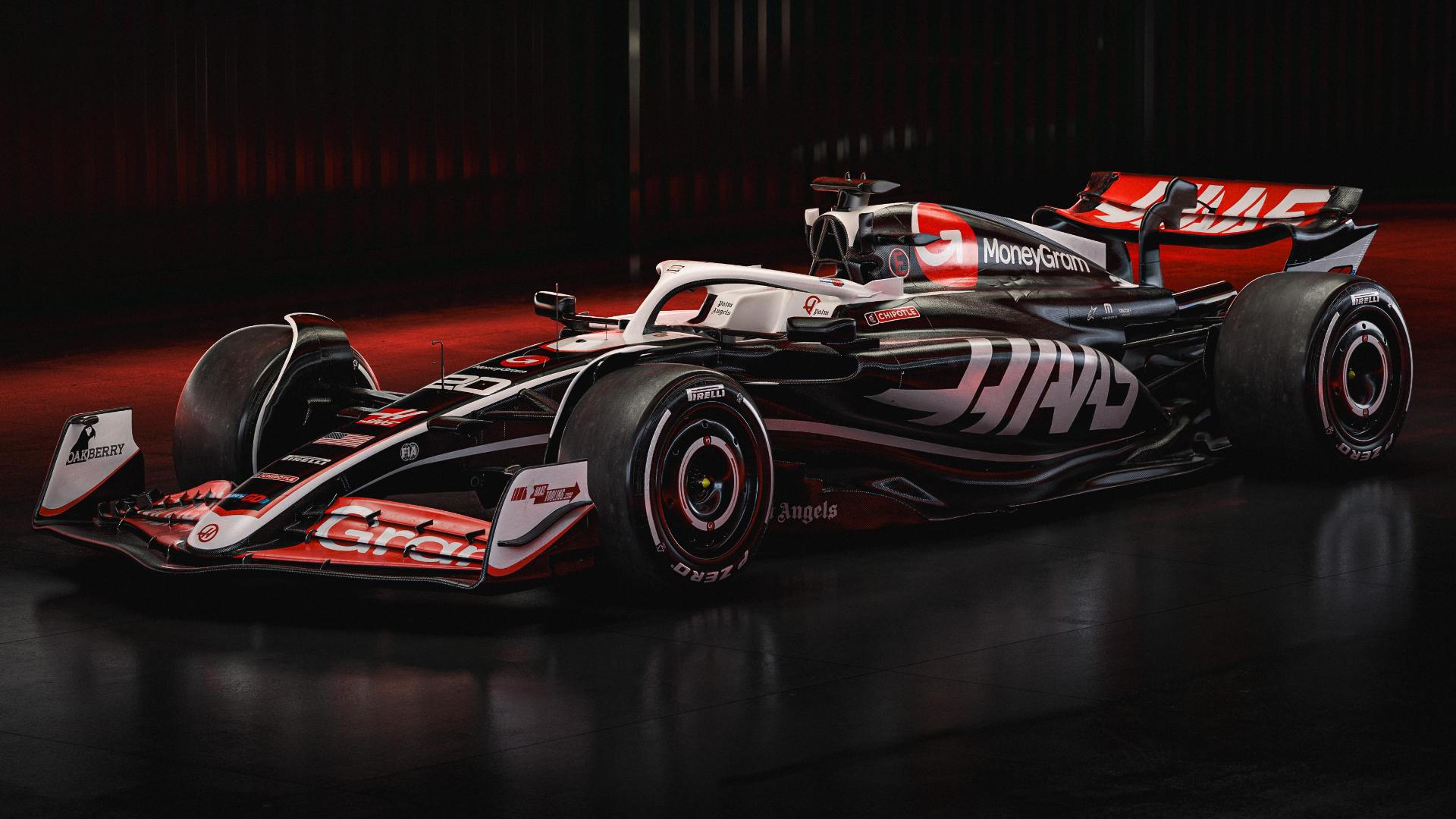 Haas reveals the VF-24 car for the 2024 season