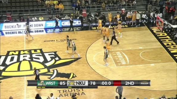 Wright state deals basketball score