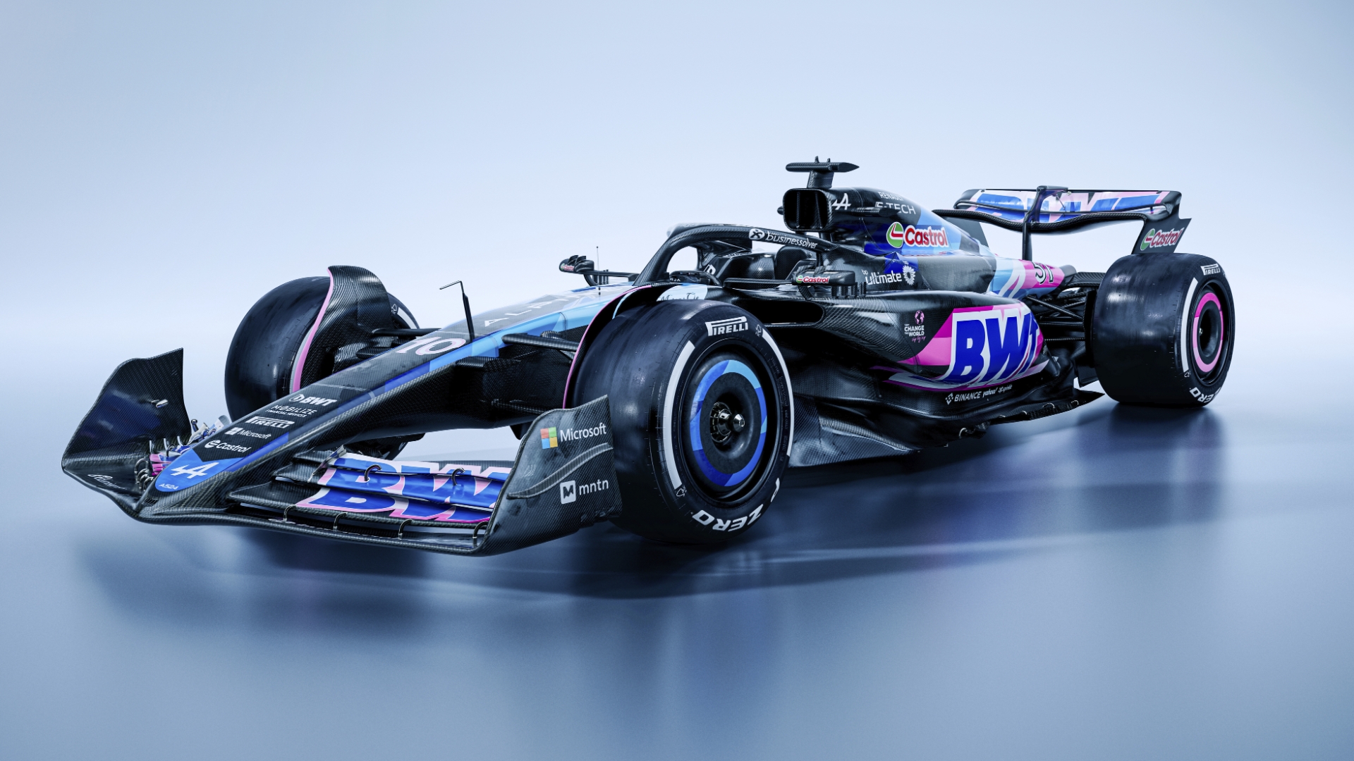 Alpine unveils the A524 livery for upcoming season