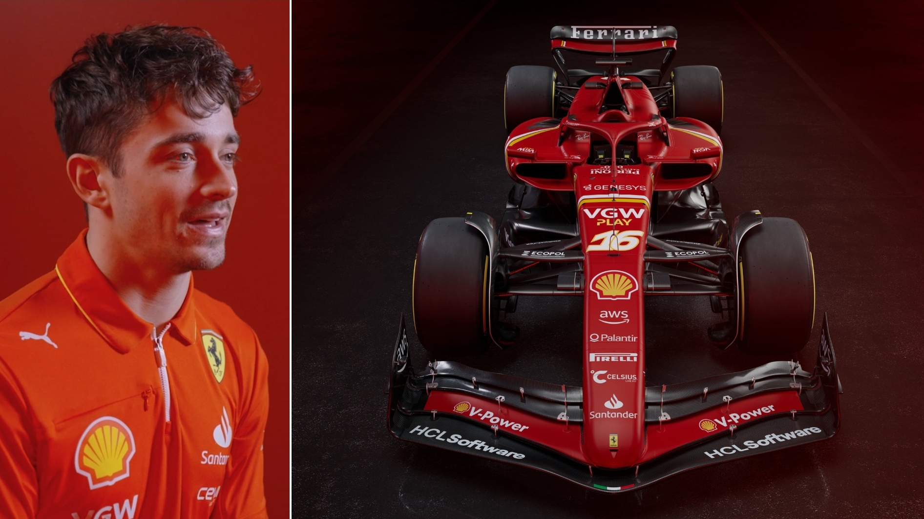 Leclerc: New Ferrari definitely a step forward from last year