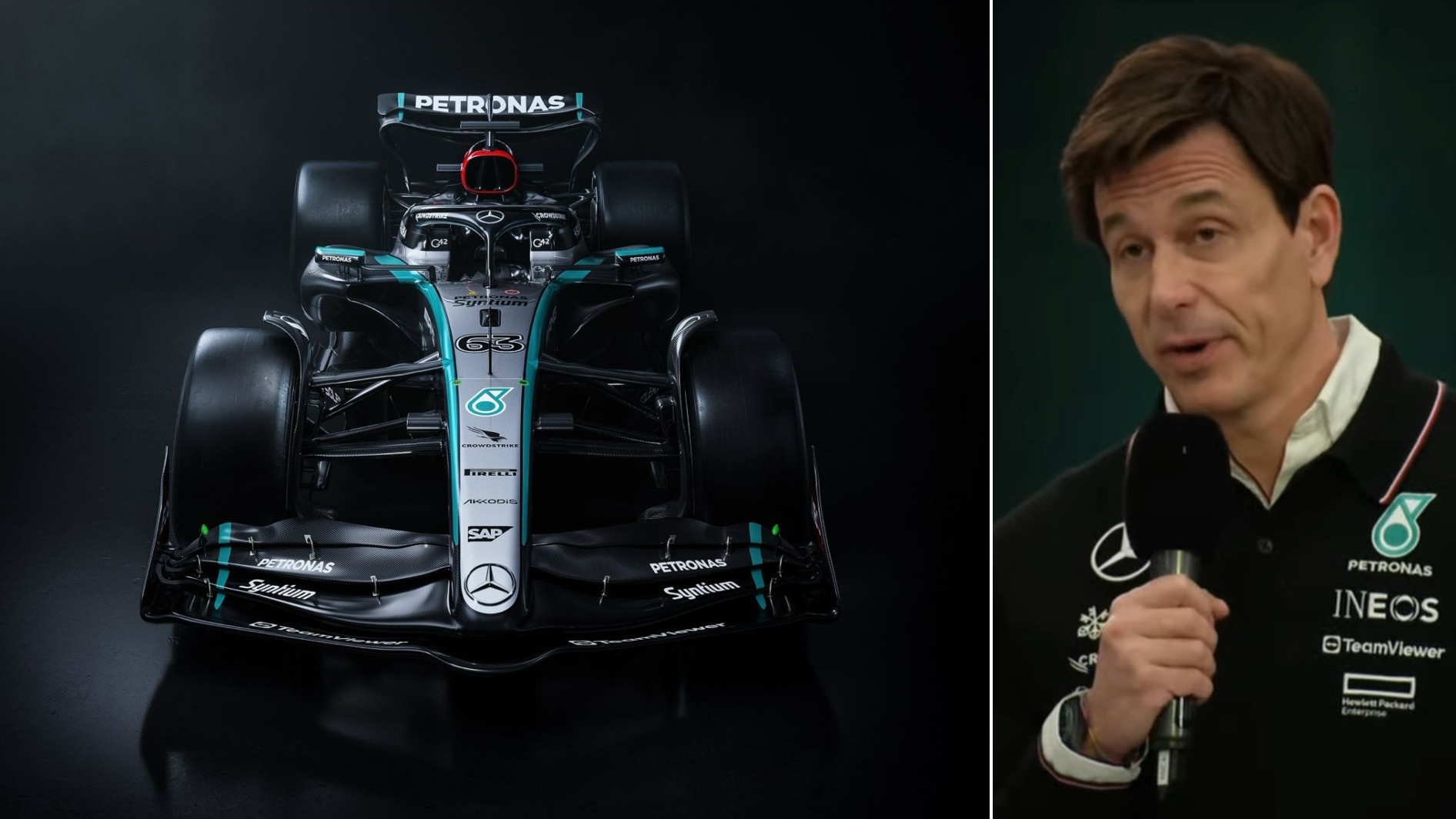 Toto Wolff reveals the W15 for the 2024 season