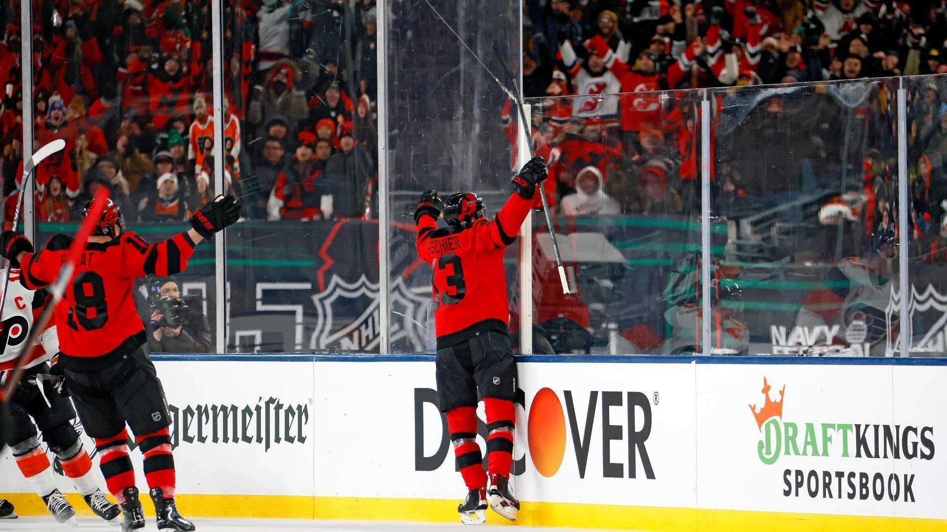 Nico Hischier Scores 32 Seconds In For The Devils - Stream The Video ...