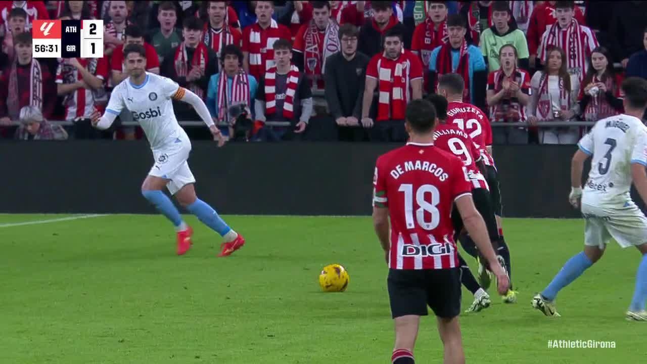 Álex Berenguer scores goal for Athletic Bilbao