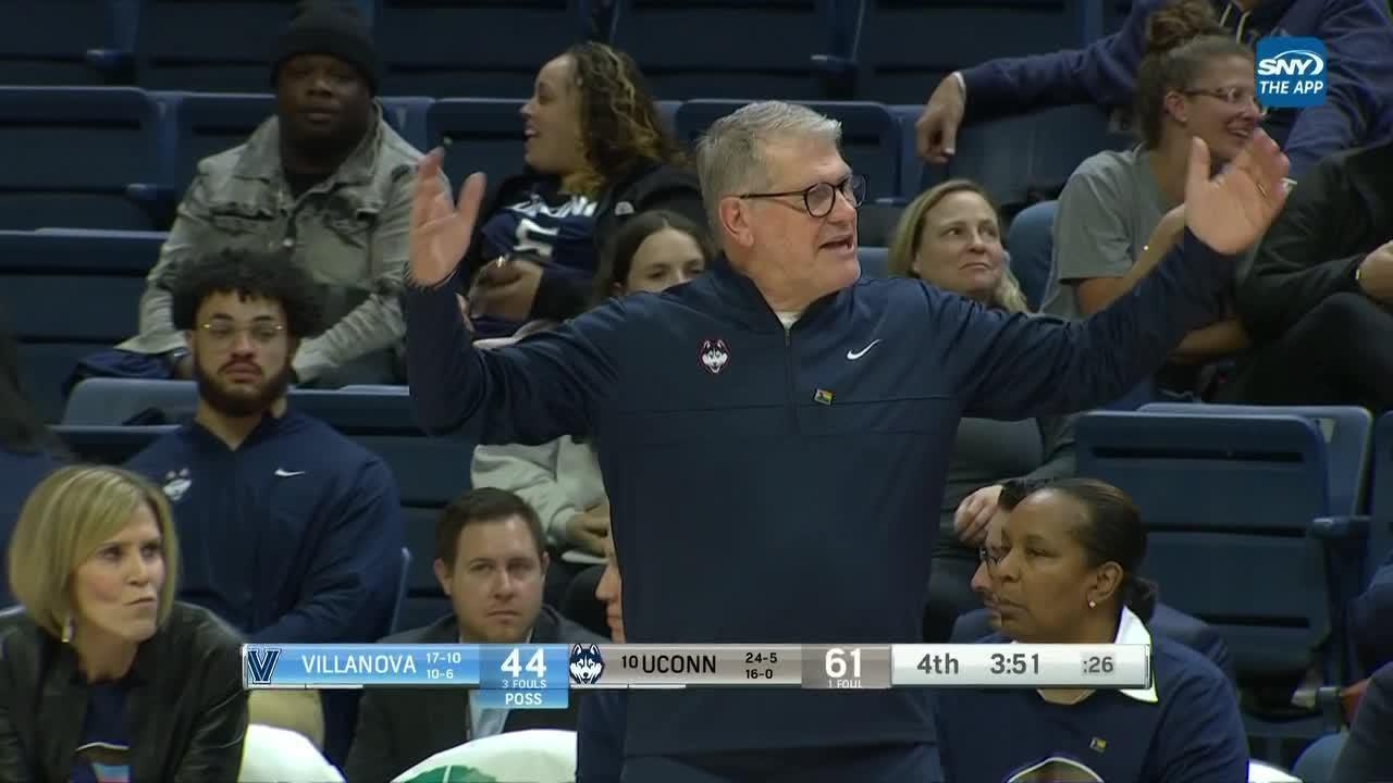 No-call on collision has Geno Auriemma fired up