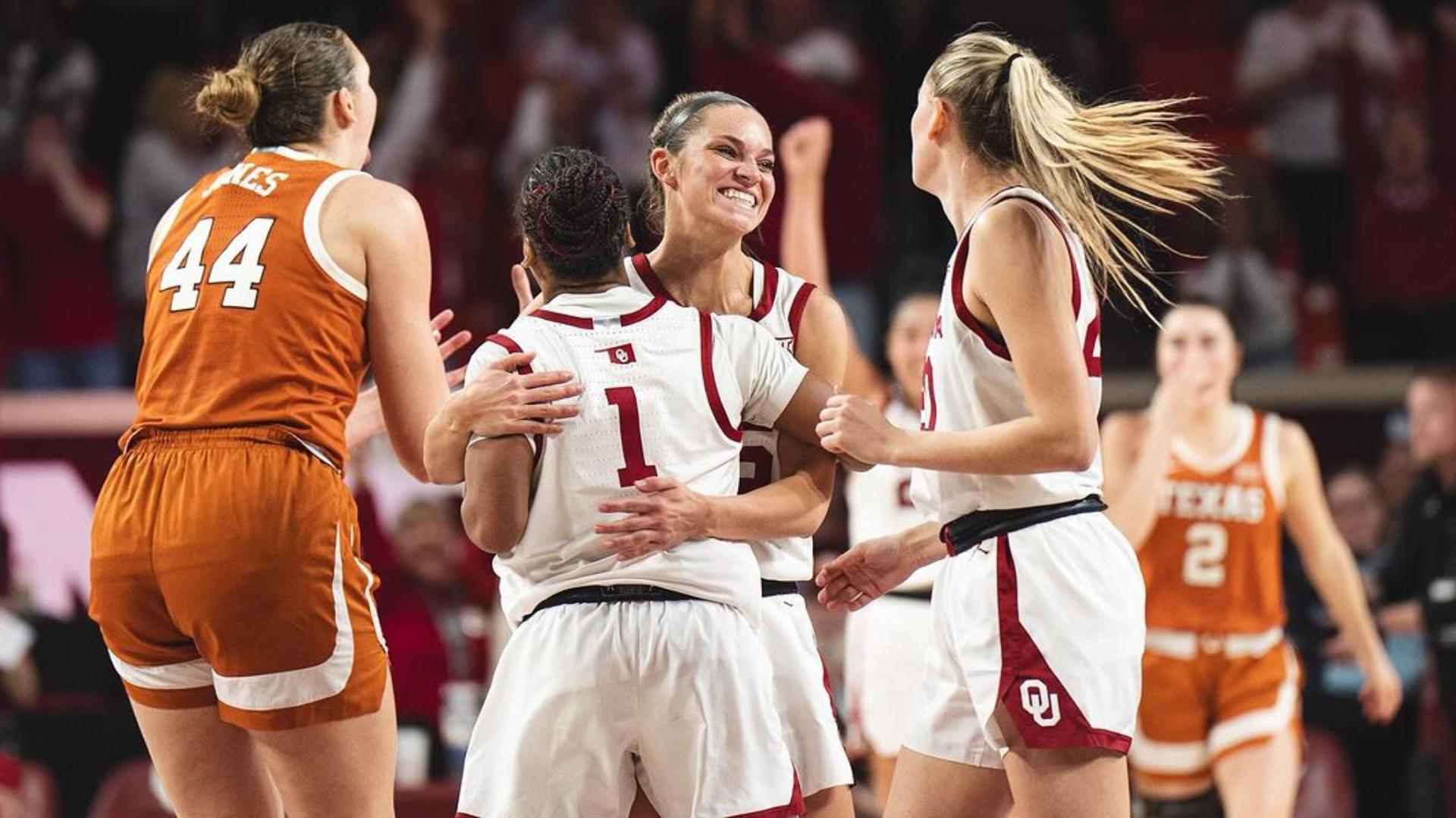 Oklahoma stuns No. 3 Texas in final seconds to capture Big 12 title