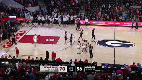 Texas A&amp;M 70-56 Georgia (Mar 2, 2024) Final Score - ESPN