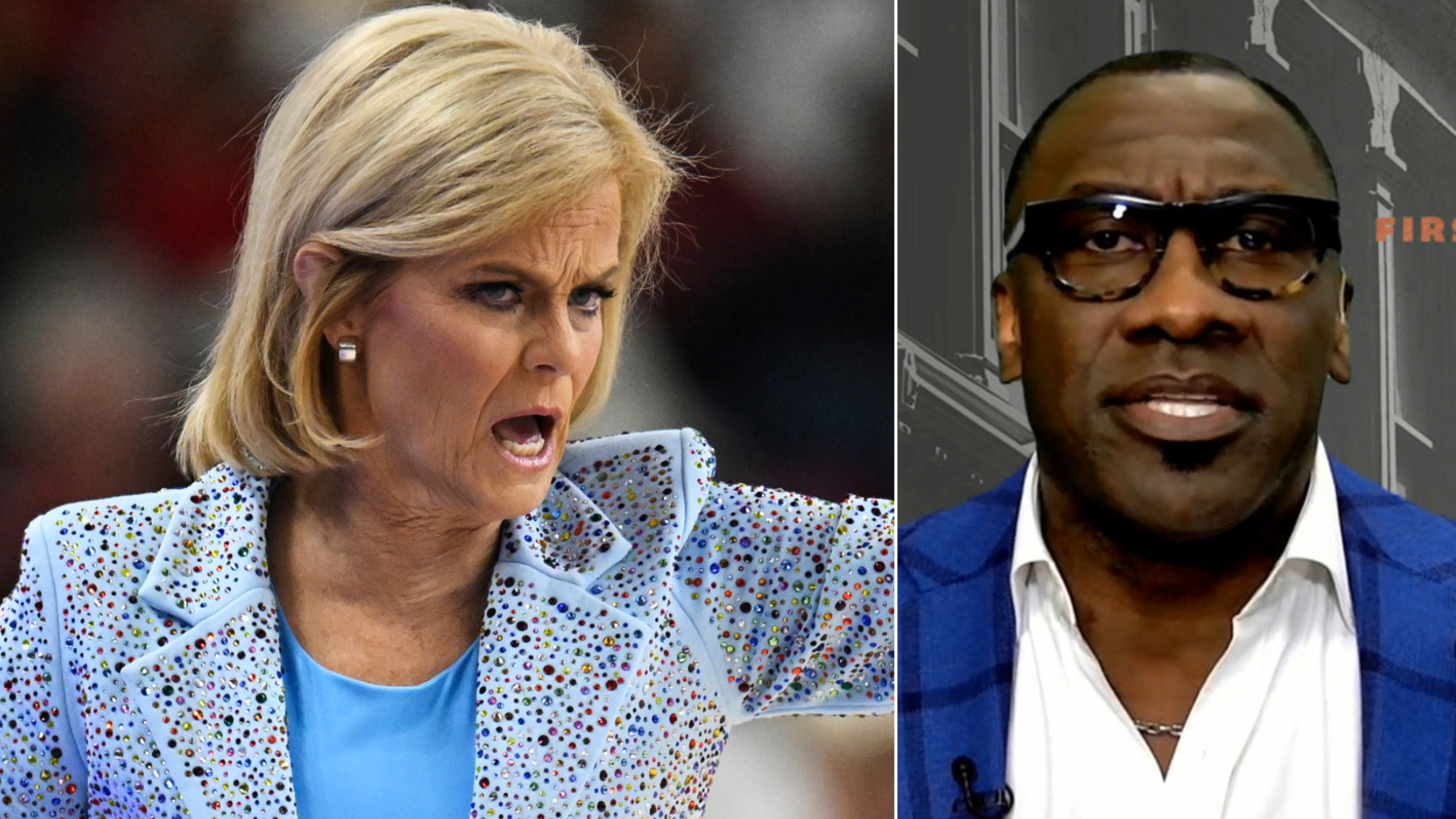 Shannon Sharpe takes issue with Kim Mulkey's postgame comments