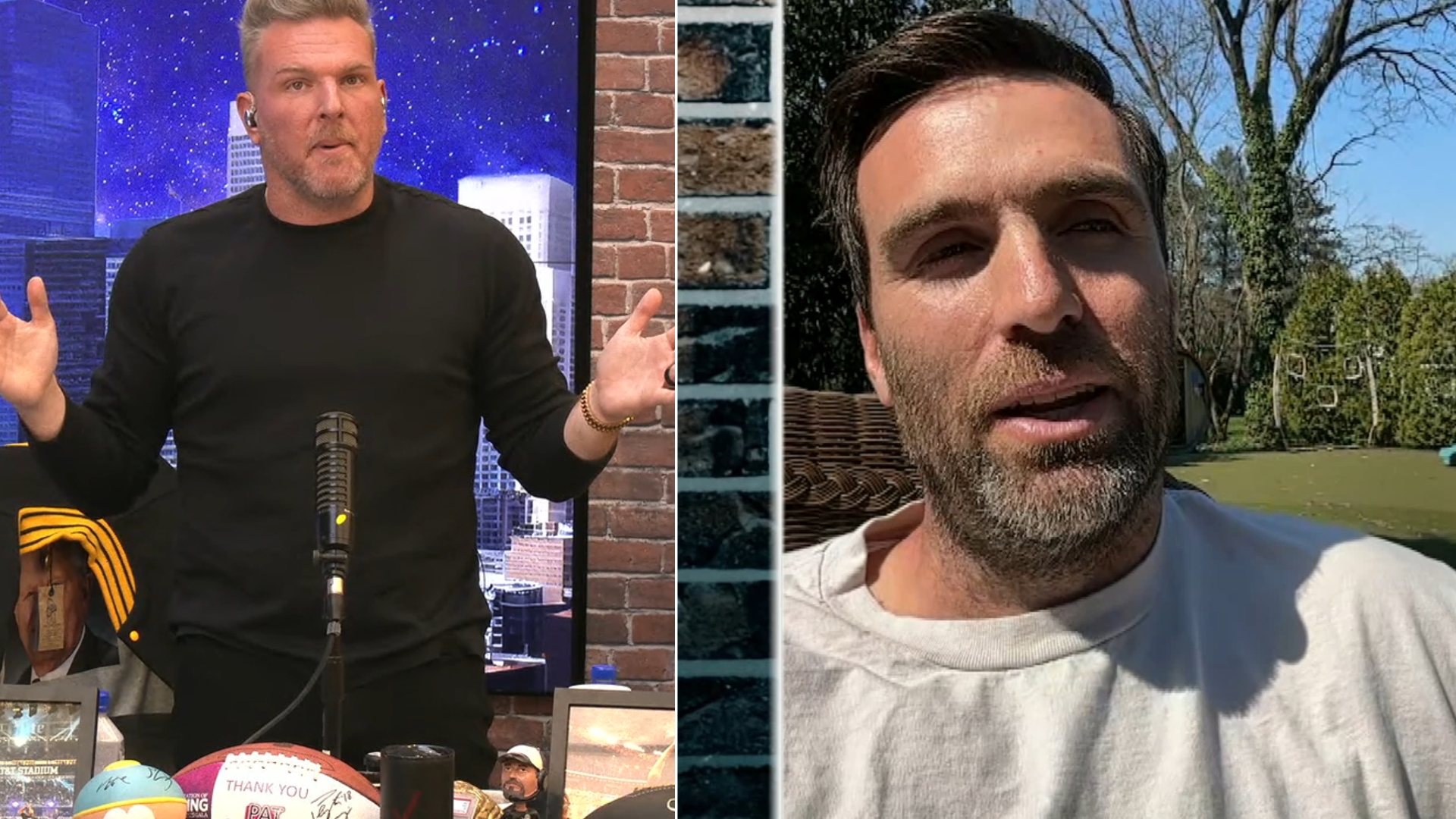 Flacco tells McAfee how he landed with the Colts