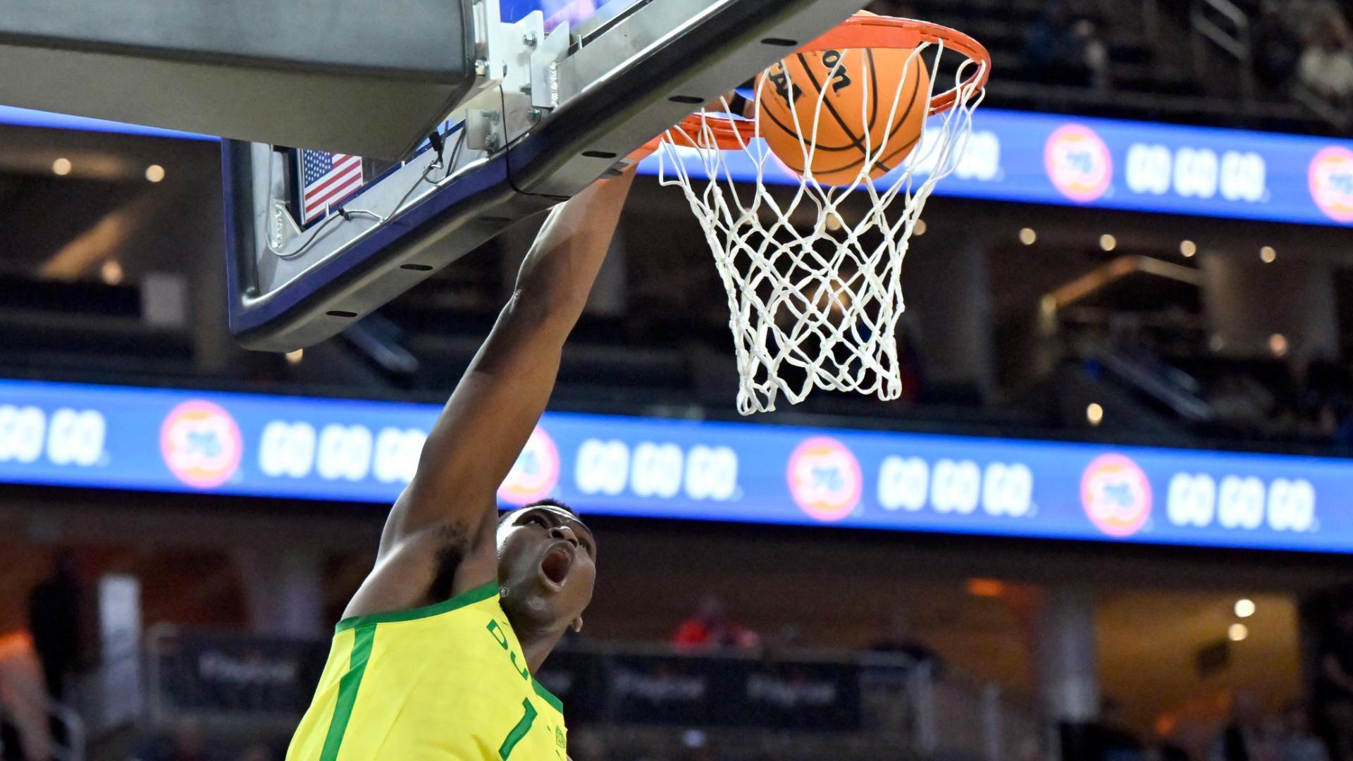 Oregon big man N'Faly Dante runs the floor for and-1 dunk - Stream the ...