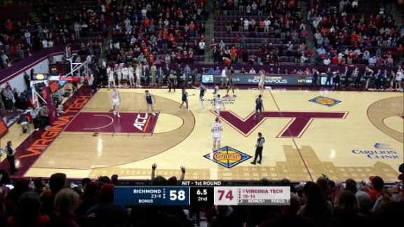 Richmond basketball score discount