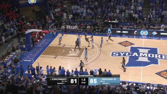 Indiana State 85 81 Cincinnati Mar 26 2024 Final Score ESPN