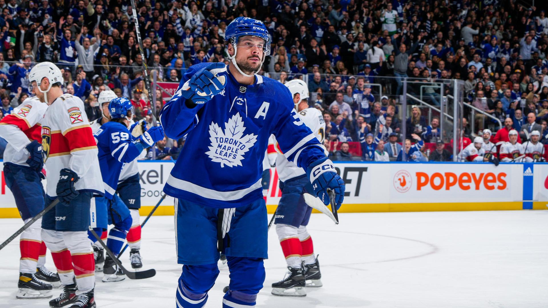 Auston Matthews Sets Maple Leafs Record With 61st Goal Of Season ...