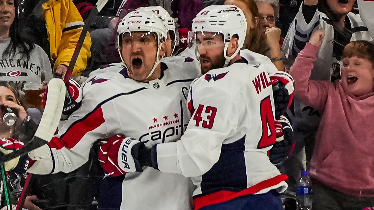 Ovi tallies 850th goal to give the Caps the lead - Stream the Video ...