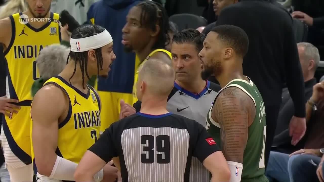 Tempers flare between Bucks-Pacers in the 3rd quarter