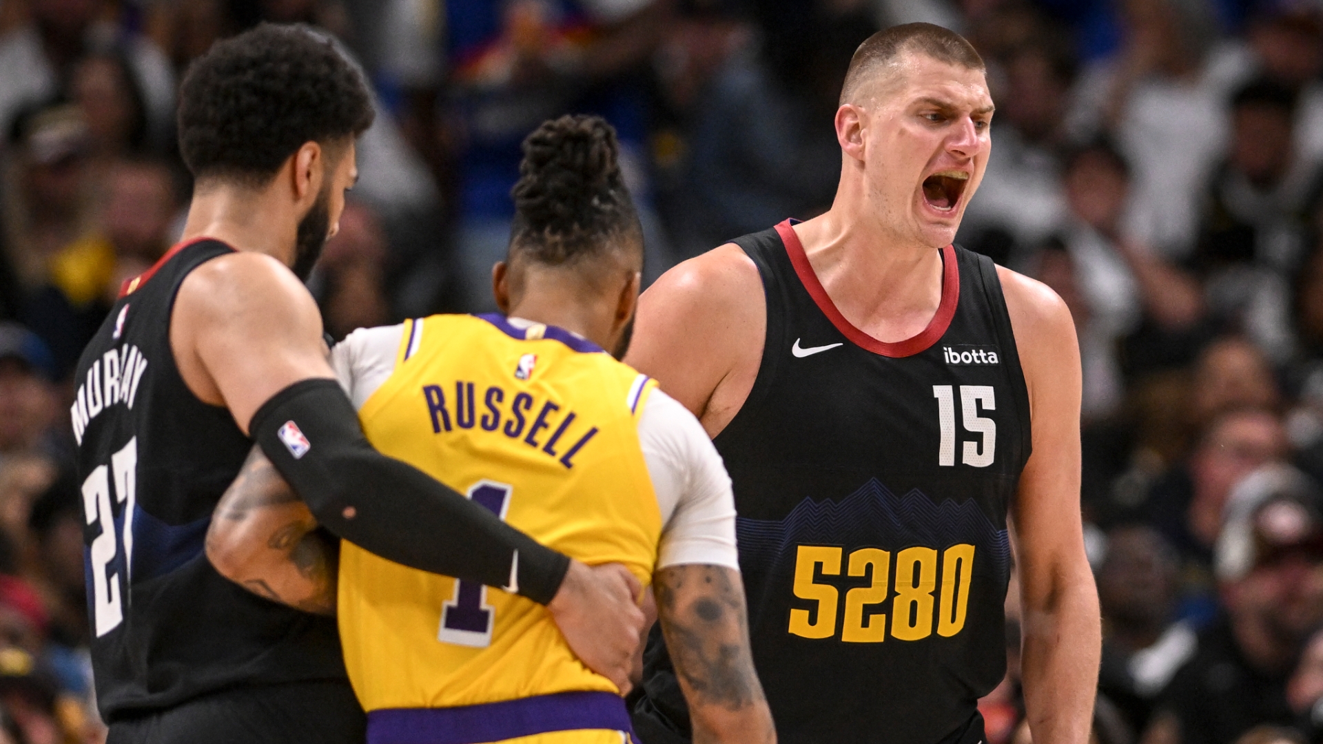 Nuggets take breathless Game 2 vs. Lakers on Jamal Murray's buzzer-beater