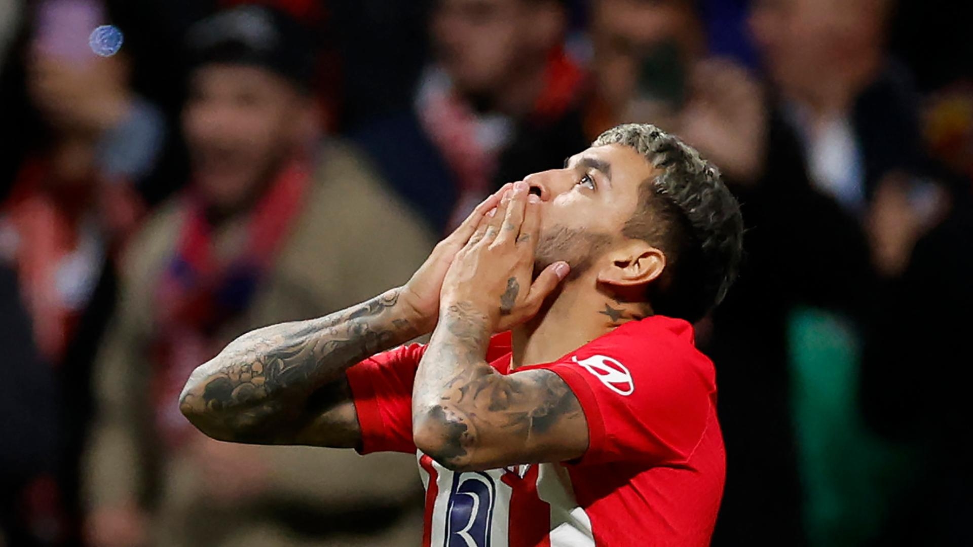 Angel Correa puts Atletico Madrid ahead in the second half