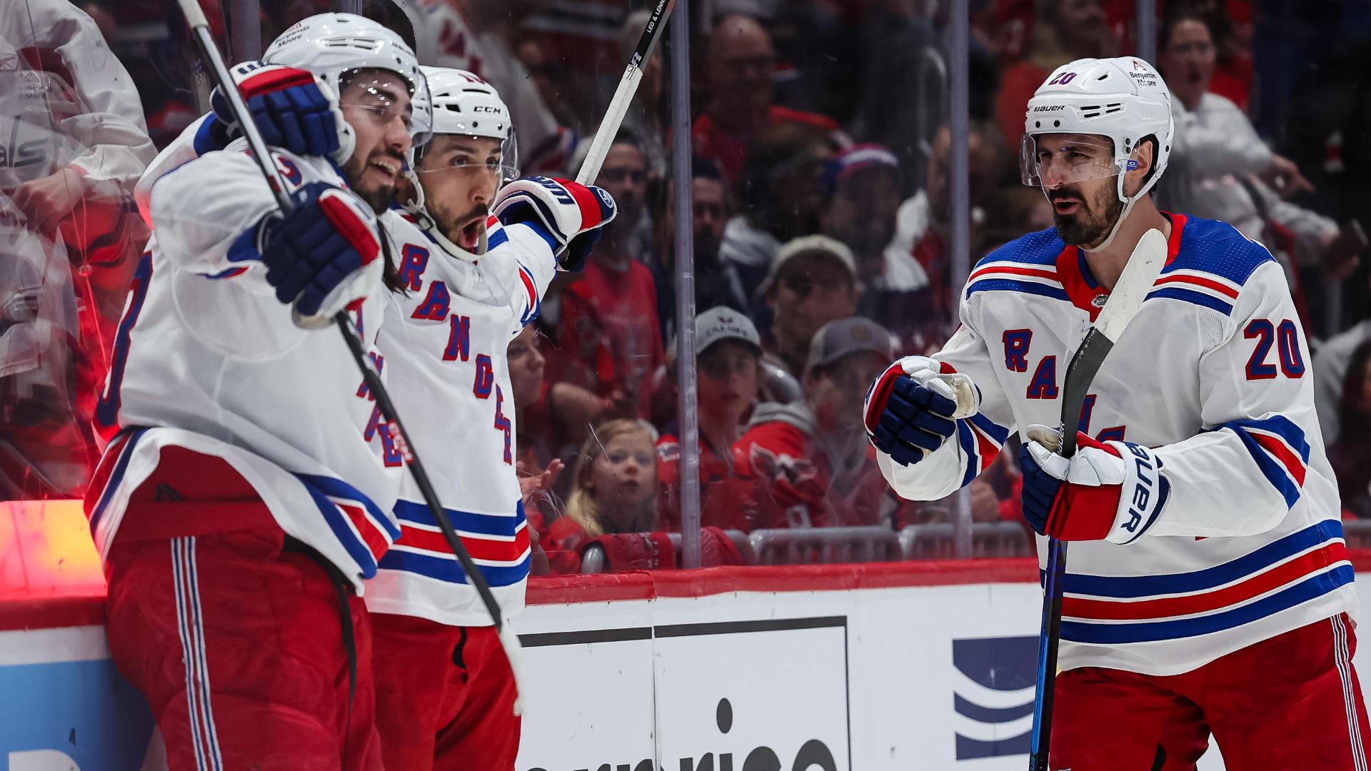 Vincent Trocheck restores Rangers' lead on power play
