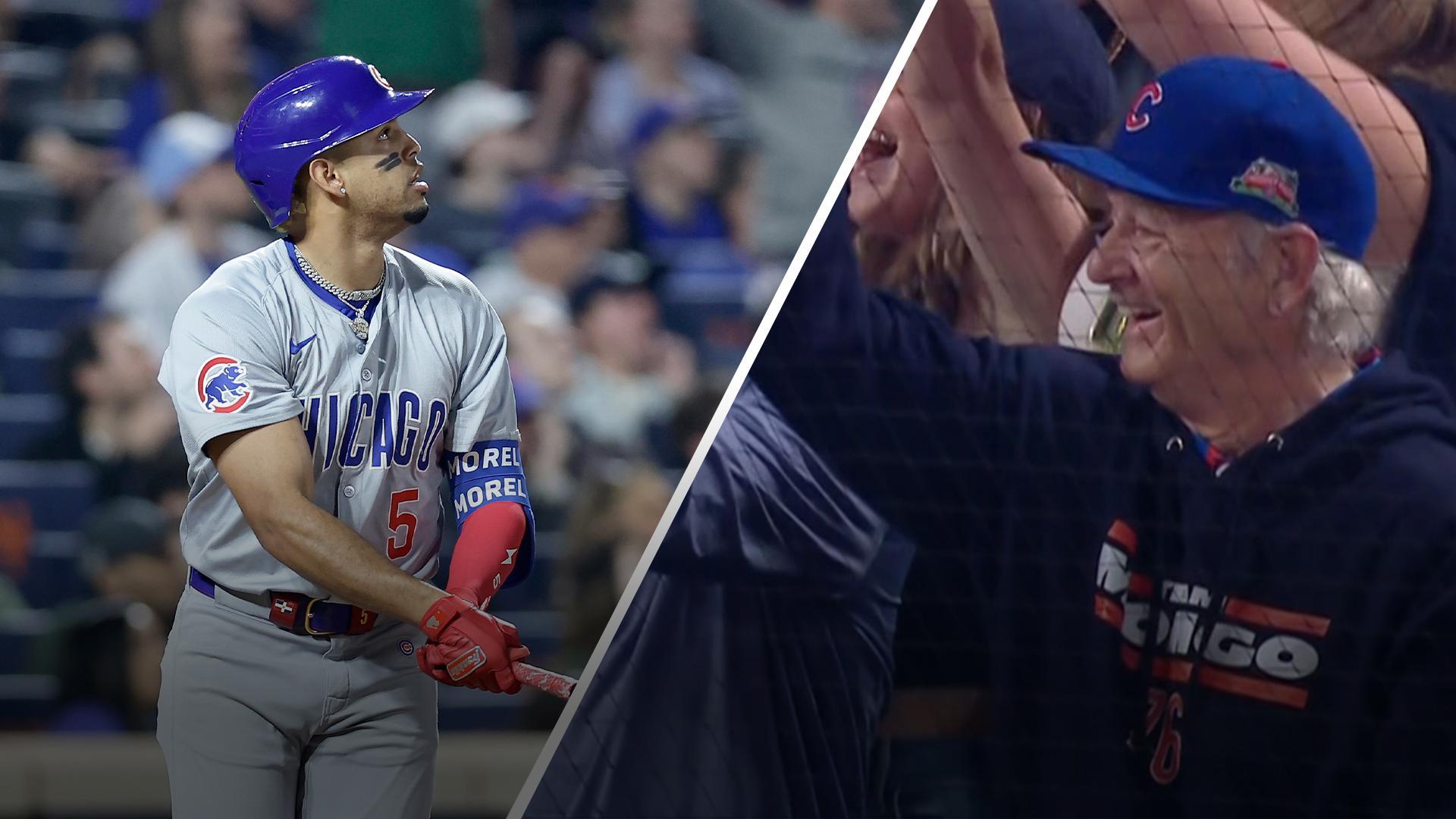 Christopher Morel gets Bill Murray on his feet with goahead 2run HR