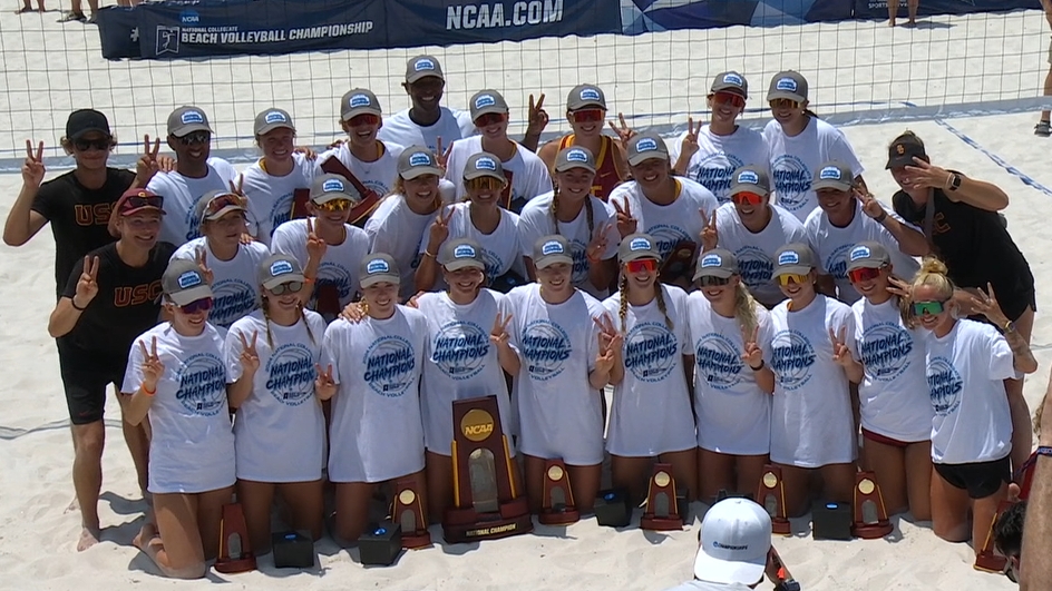 USC wins 4th straight NCAA beach volleyball championship