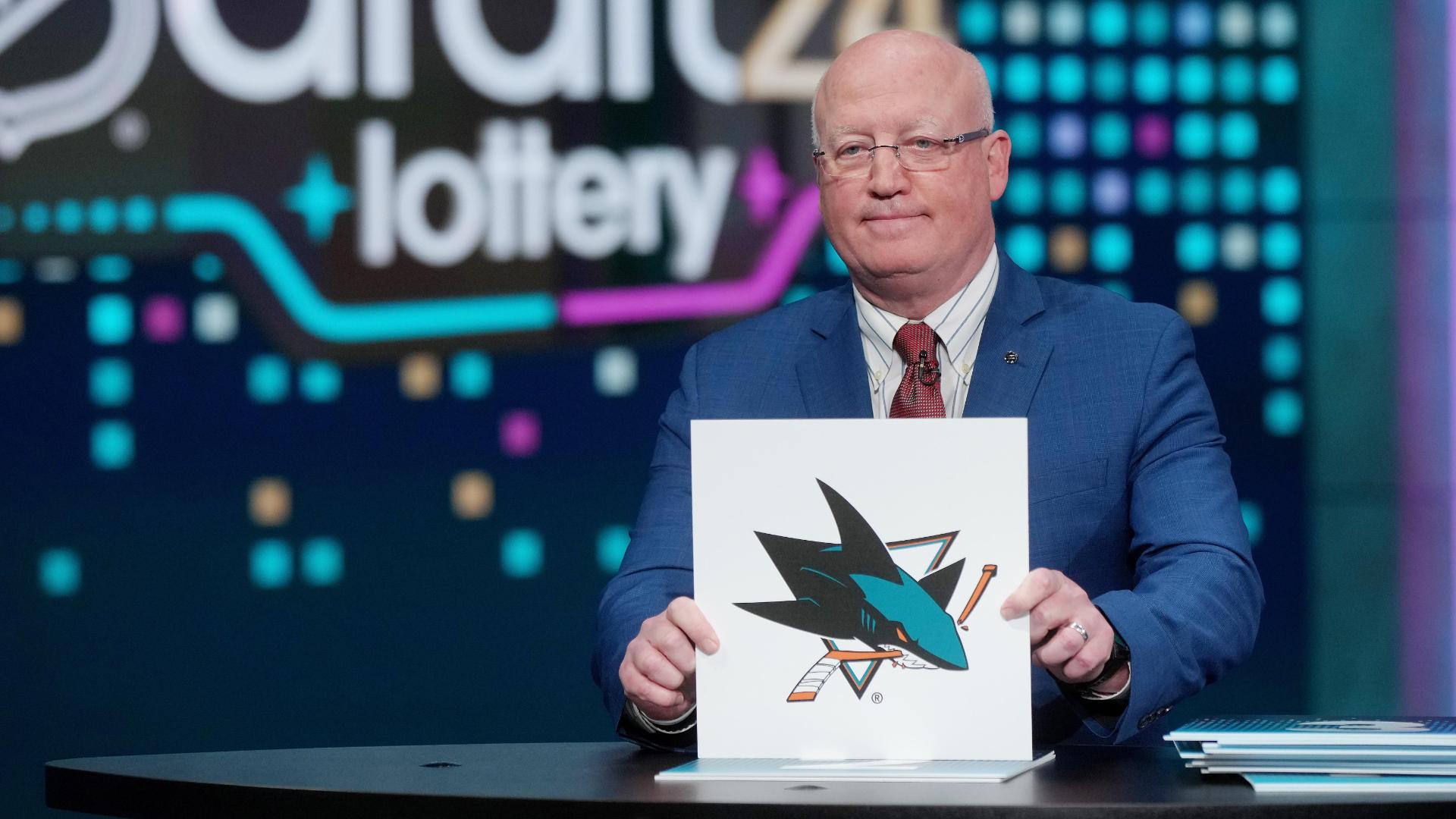 Sharks win NHL draft lottery to receive No. 1 overall pick