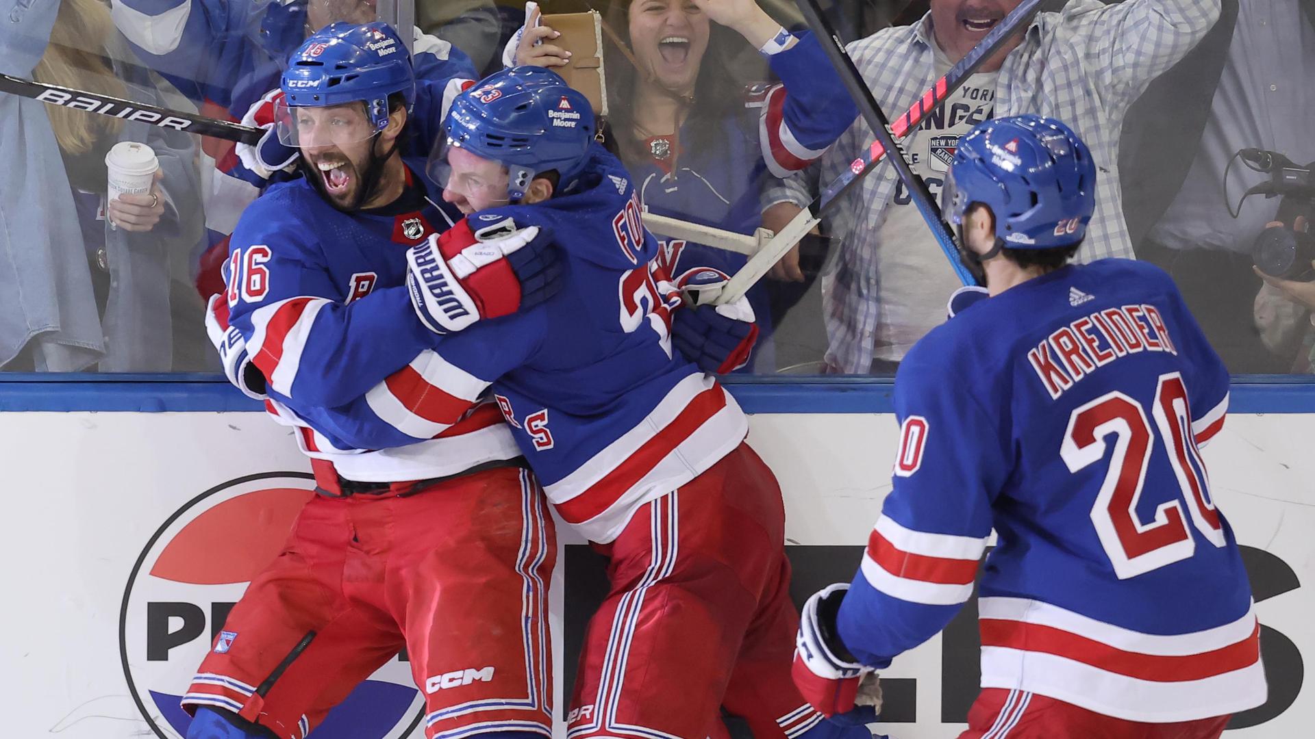 Vincent Trocheck calls game for Rangers with clutch goal in 2OT