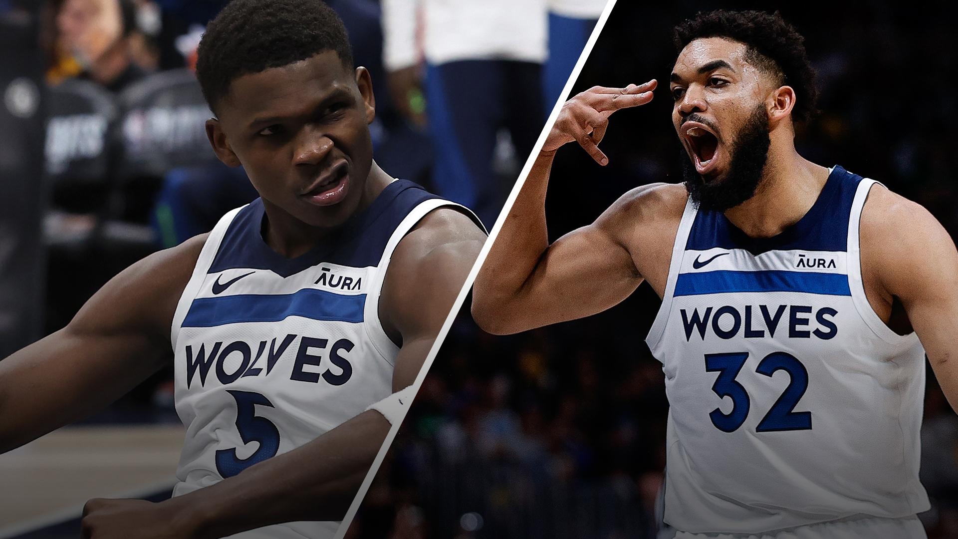 Ant, KAT lead Timberwolves' rout of Nuggets to take 2-0 series lead
