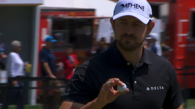 'Can't hit it any better,' Cantlay gets eagle after incredible fairway bunker shot
