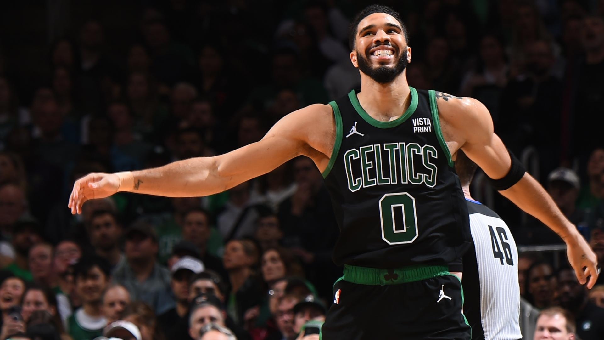 Tatum flirts with a triple-double as Celtics complete job vs. Cavs