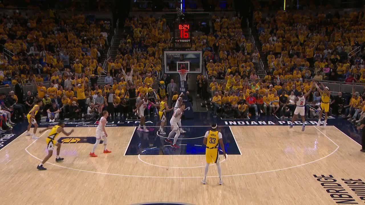 Andrew Nembhard extends the Pacers' lead to 20