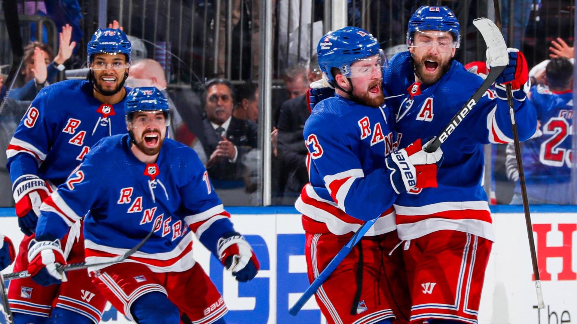 Rangers outlast Panthers in OT to level series