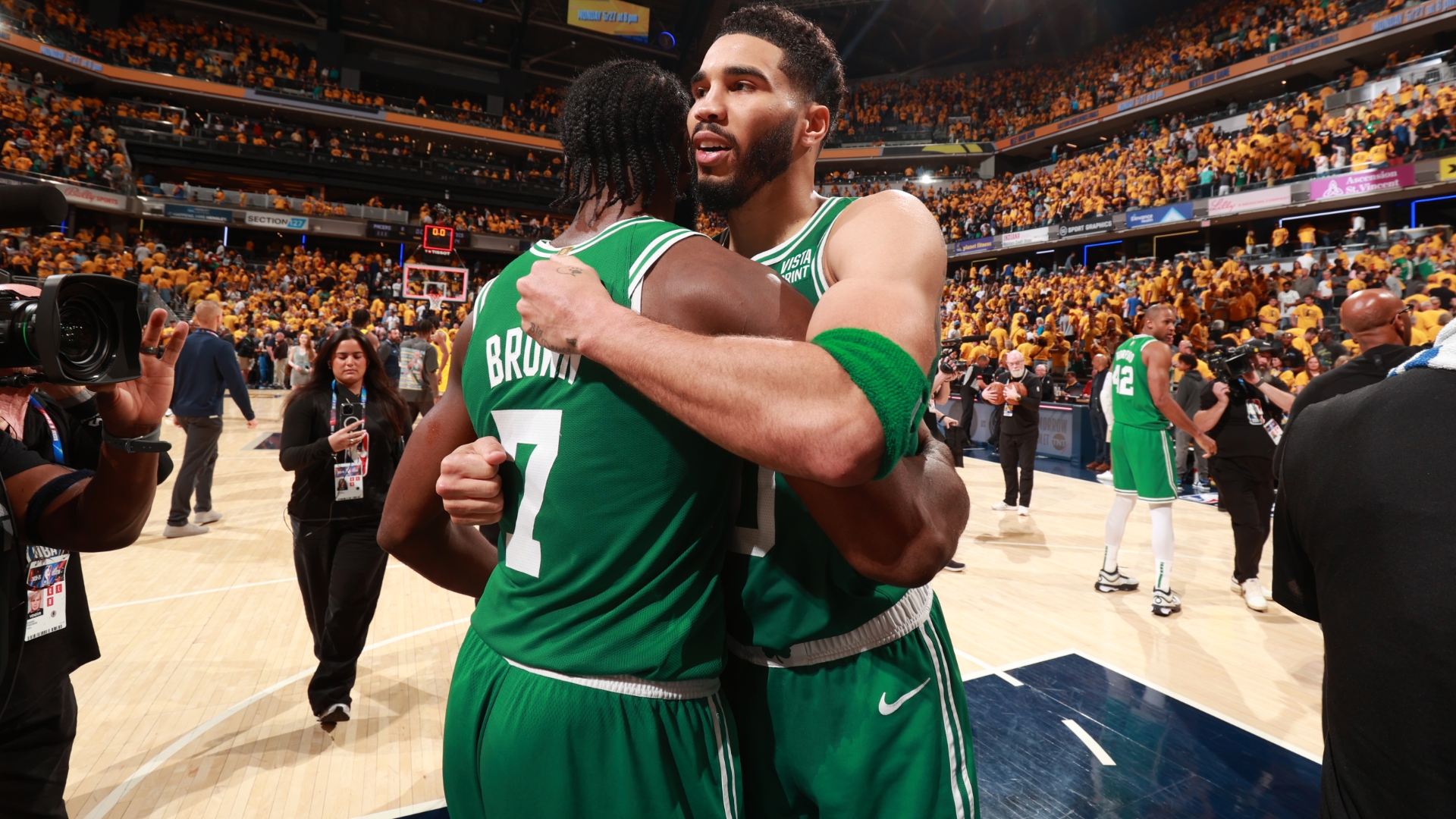 Celtics fight back to take commanding 3-0 series lead over Pacers