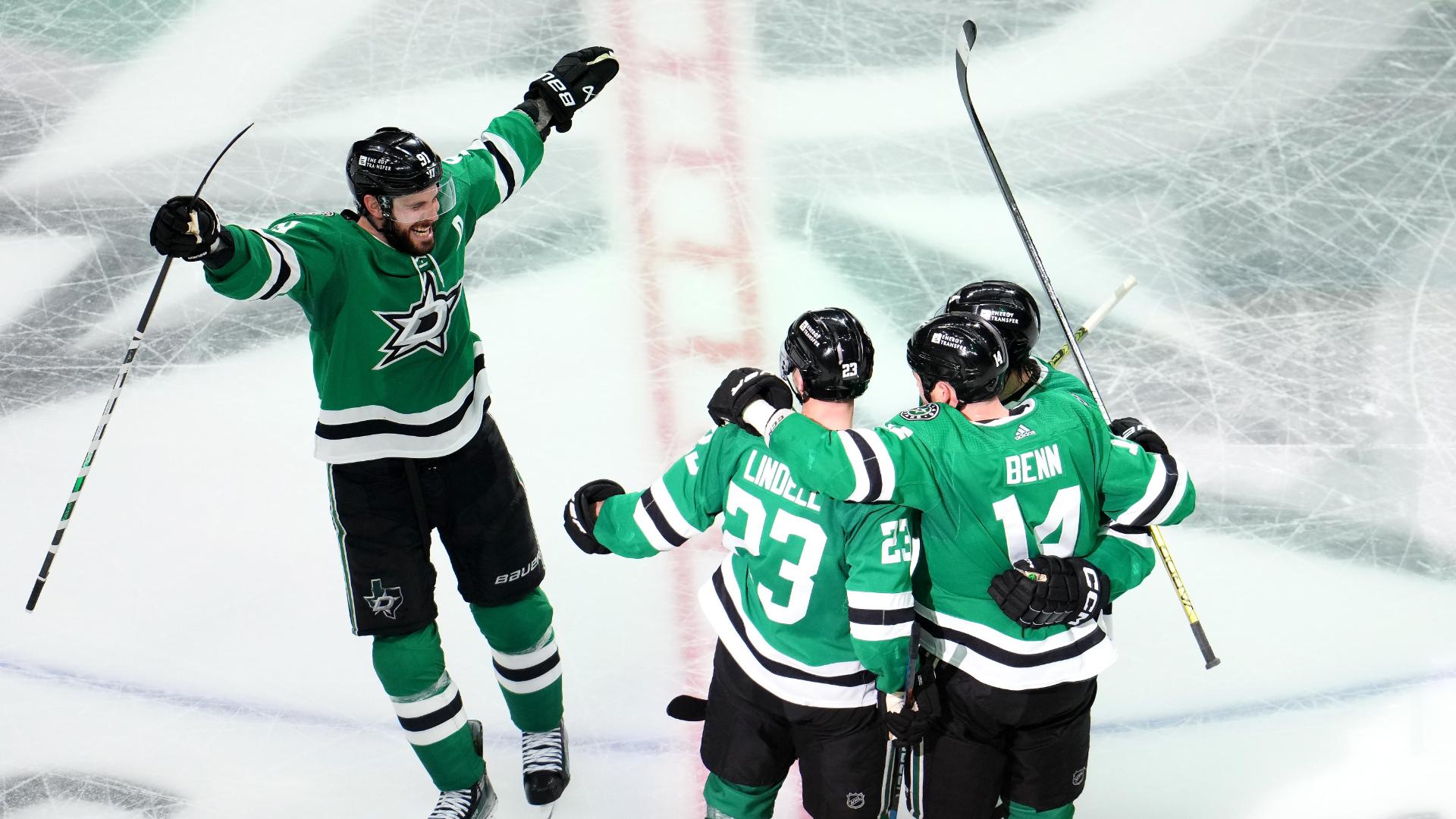 Esa Lindell's empty-net goal secures win for Stars