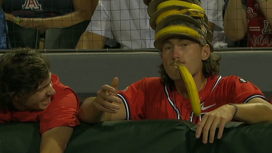 Clark Candiotti's new version of the rally cap is bananas