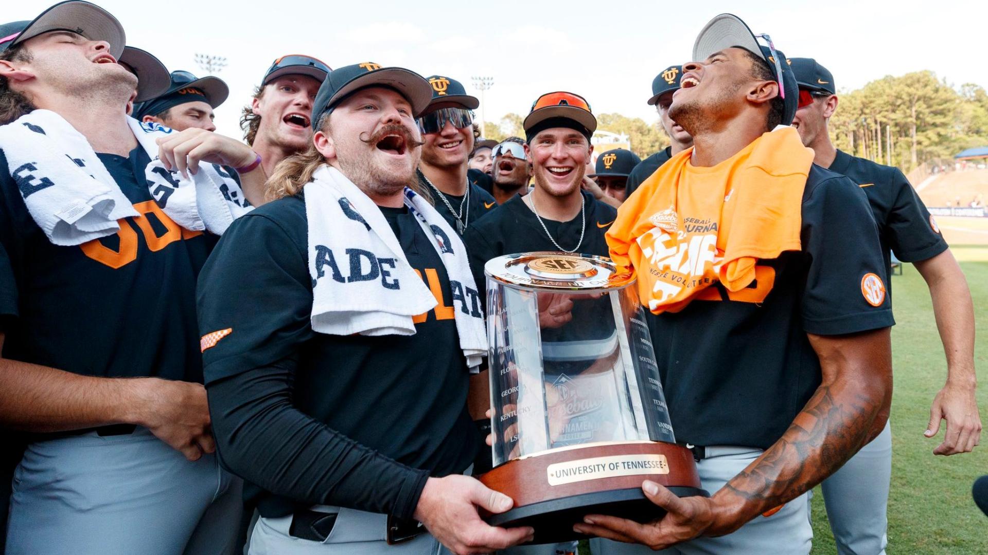 No. 1 Tennessee beats defending champs LSU to win 5th SEC title